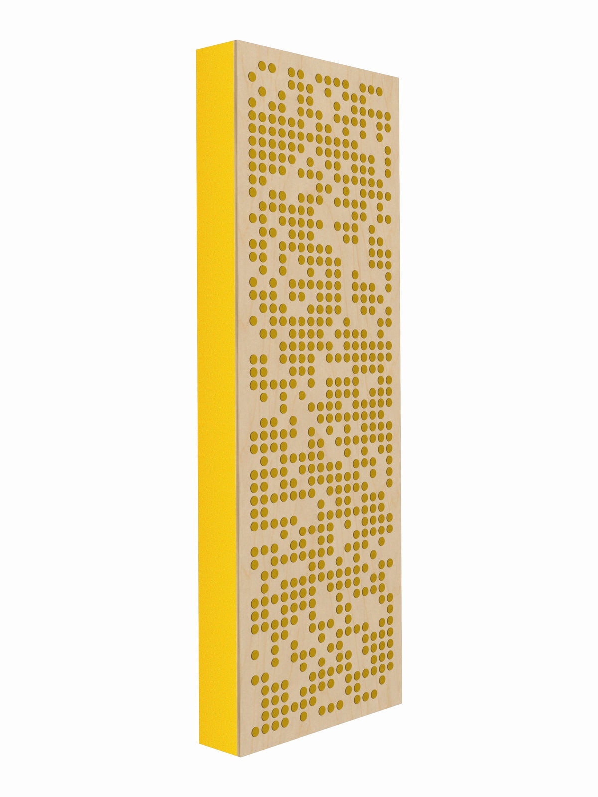 Pulse Scatter Face Broadband Acoustic Panel - Air - 2 x 6' - Lemon