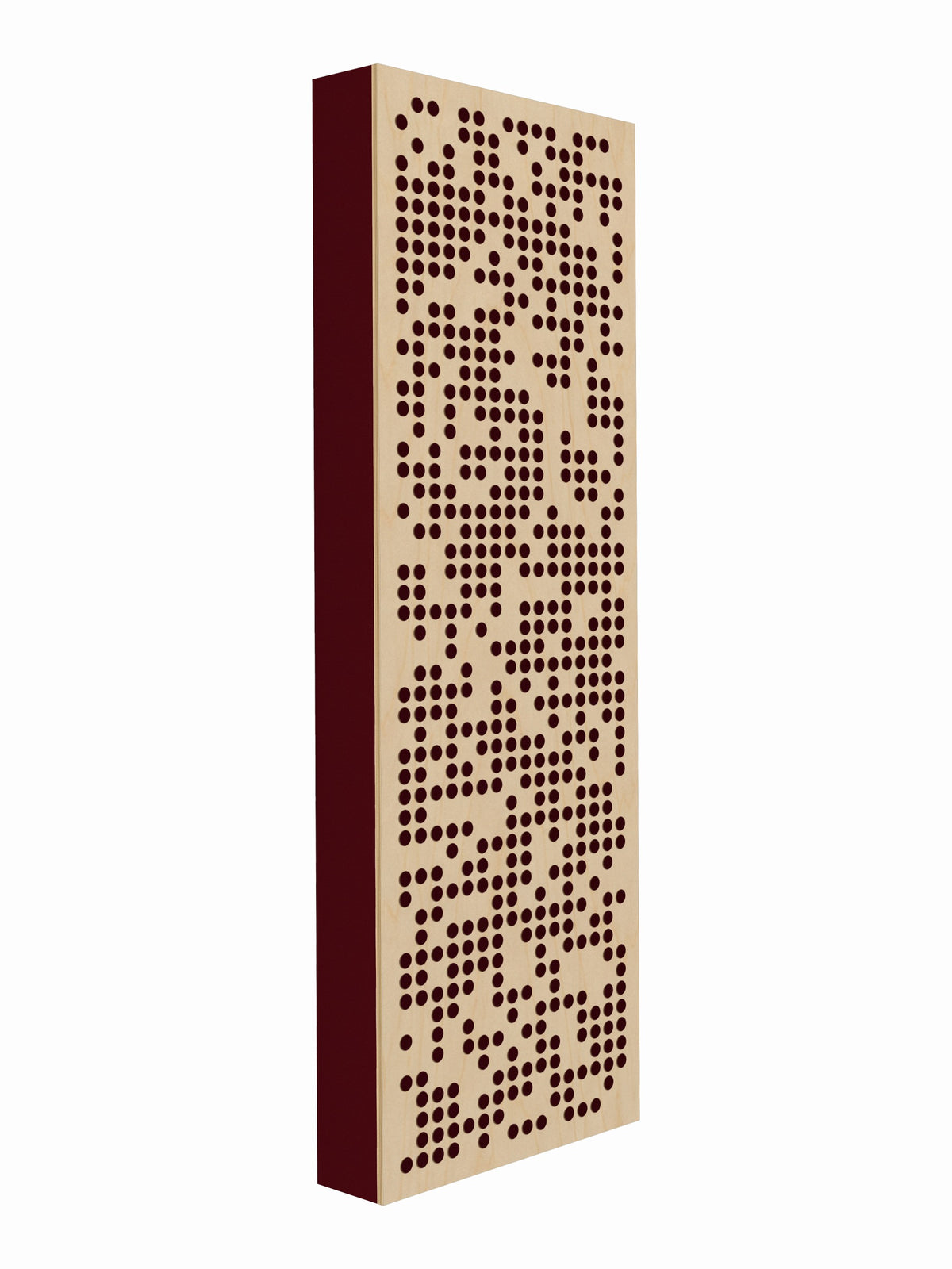 Pulse Scatter Face Broadband Acoustic Panel - Air - 2 x 6' - Mulberry