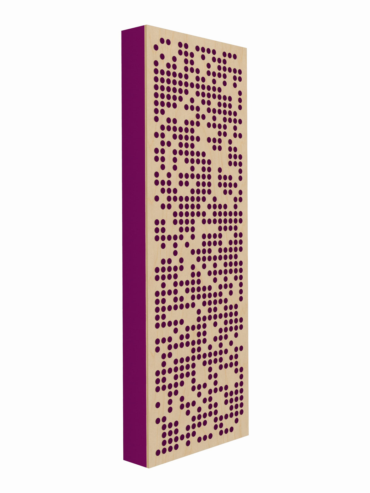 Pulse Scatter Face Broadband Acoustic Panel - Air - 2 x 6' - Orchid
