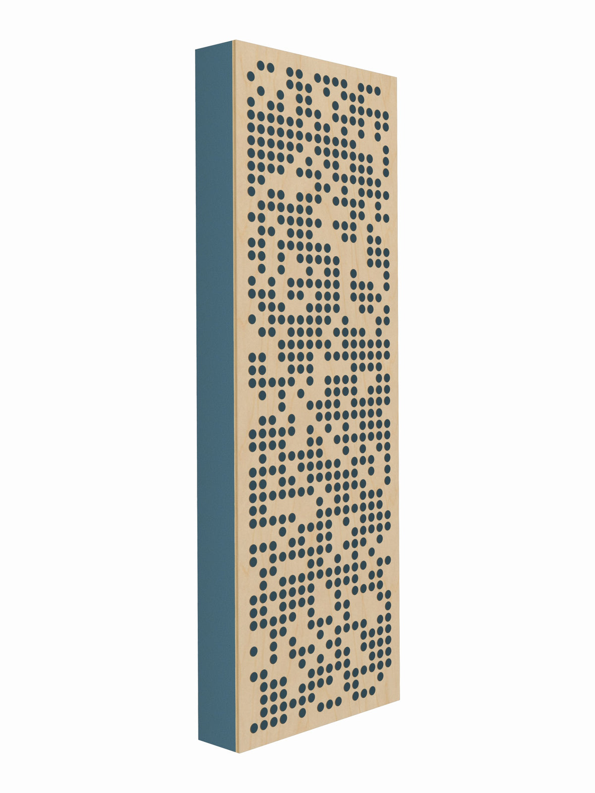 Pulse Scatter Face Broadband Acoustic Panel - Air - 2 x 6' - Quarry Blue