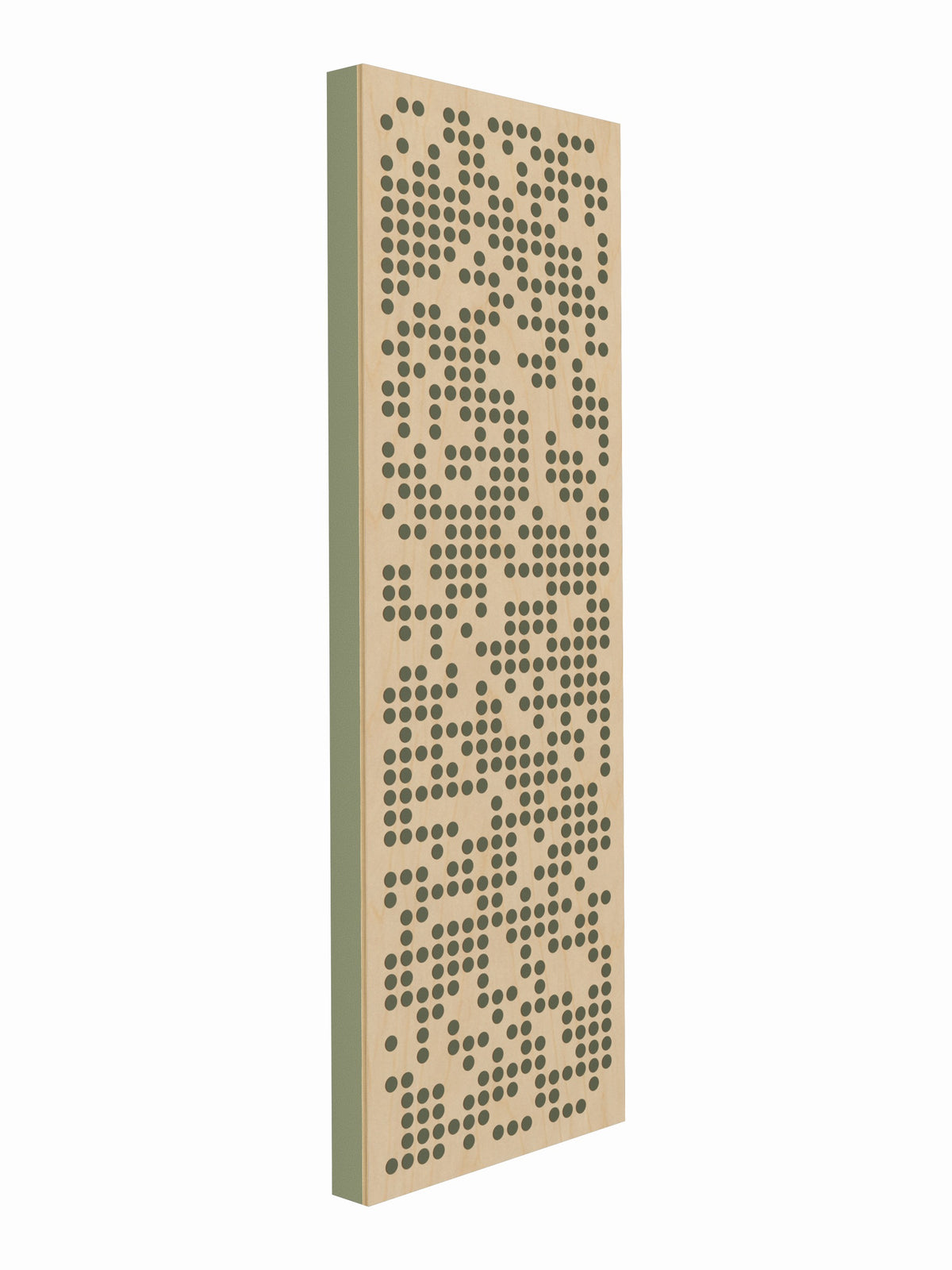 Pulse Scatter Face Mid / High Acoustic Panel - Air - 2 x 6' - Eucalyptus
