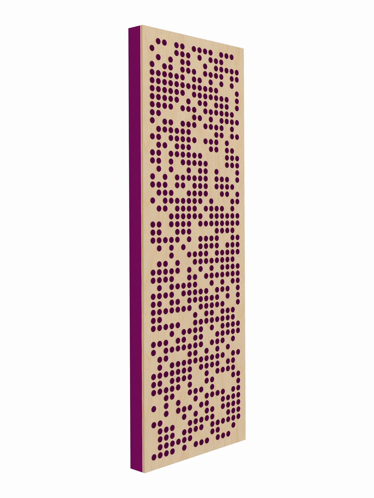Pulse Scatter Face Mid / High Acoustic Panel - Air - 2 x 6' - Orchid
