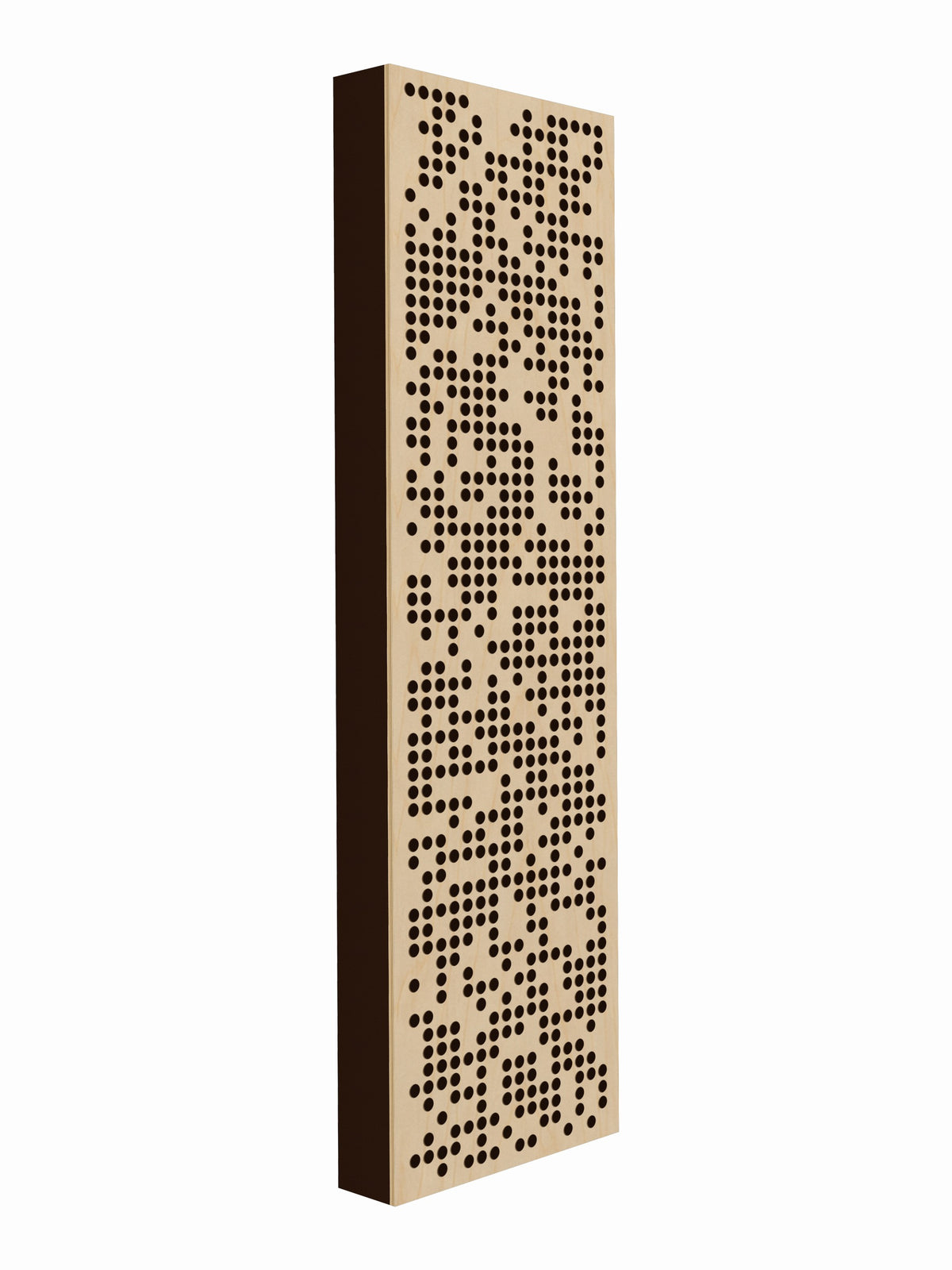 Pulse Scatter Face Broadband Acoustic Panel - Air - 2 x 7' - Coffee Bean