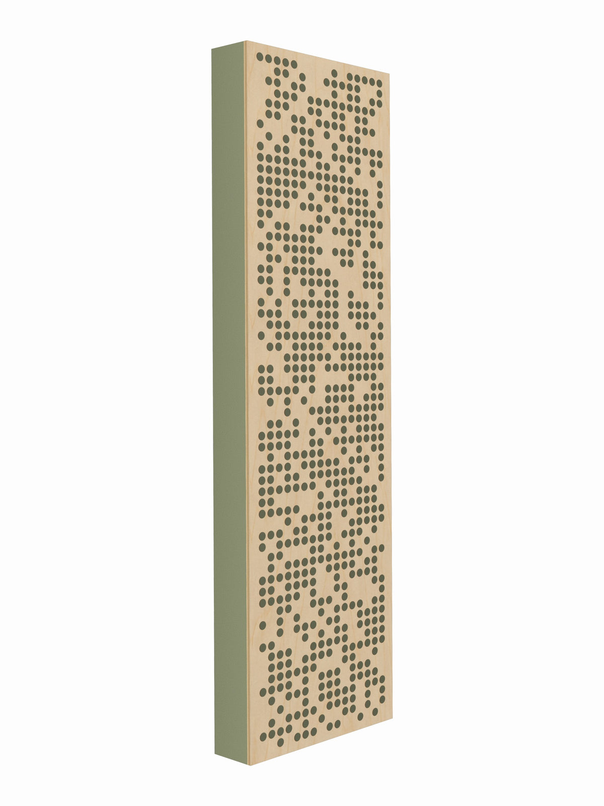 Pulse Scatter Face Broadband Acoustic Panel - Air - 2 x 7' - Eucalyptus