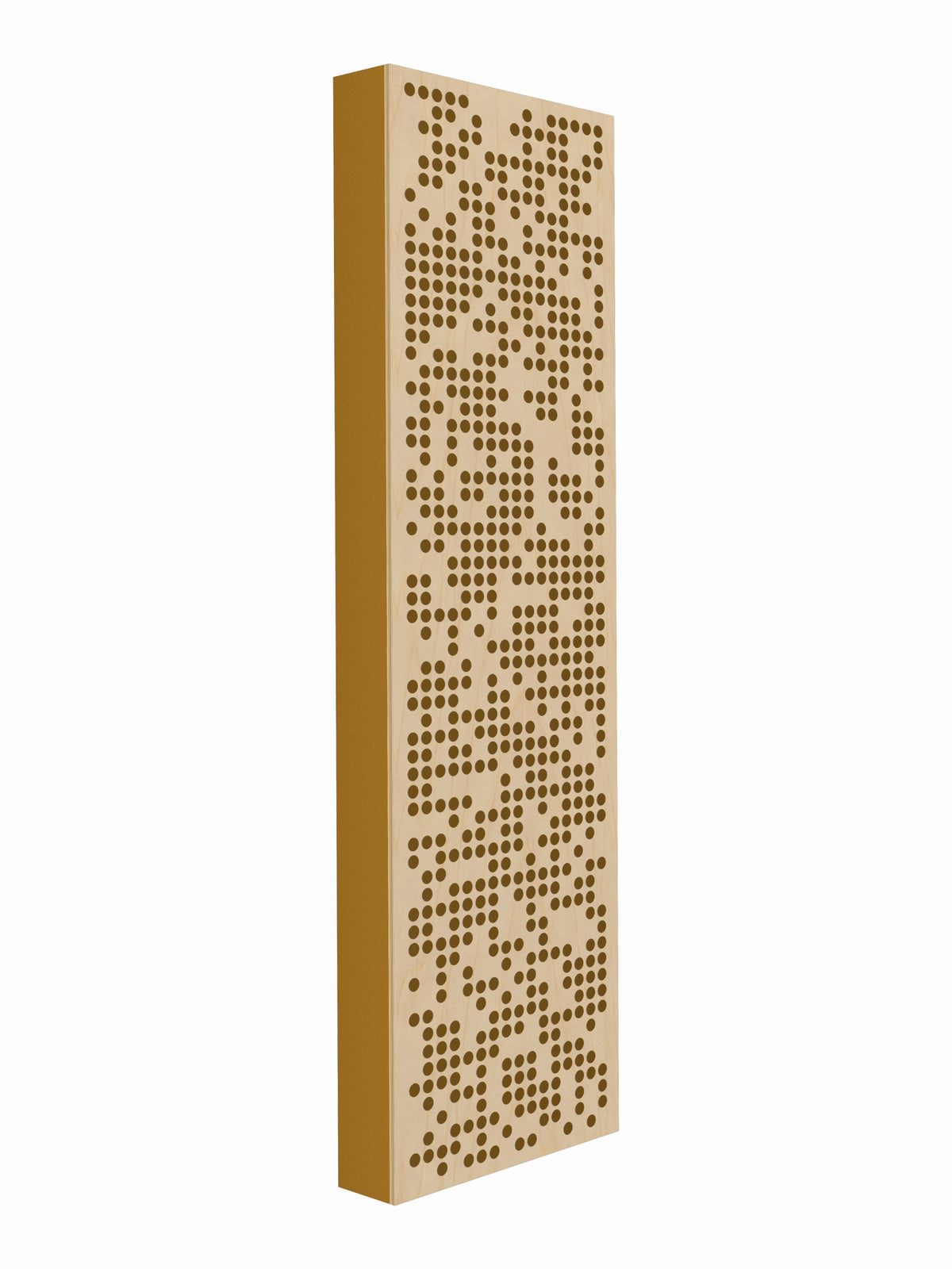 Pulse Scatter Face Broadband Acoustic Panel - Air - 2 x 7' - Goldenrod
