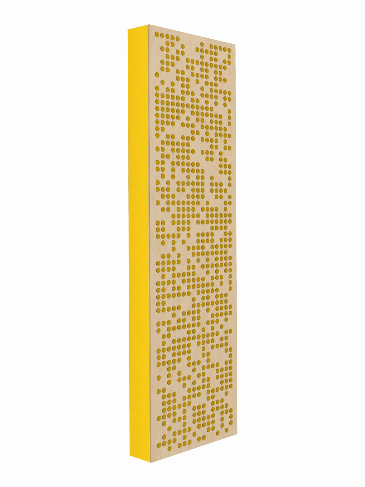 Pulse Scatter Face Broadband Acoustic Panel - Air - 2 x 7' - Lemon