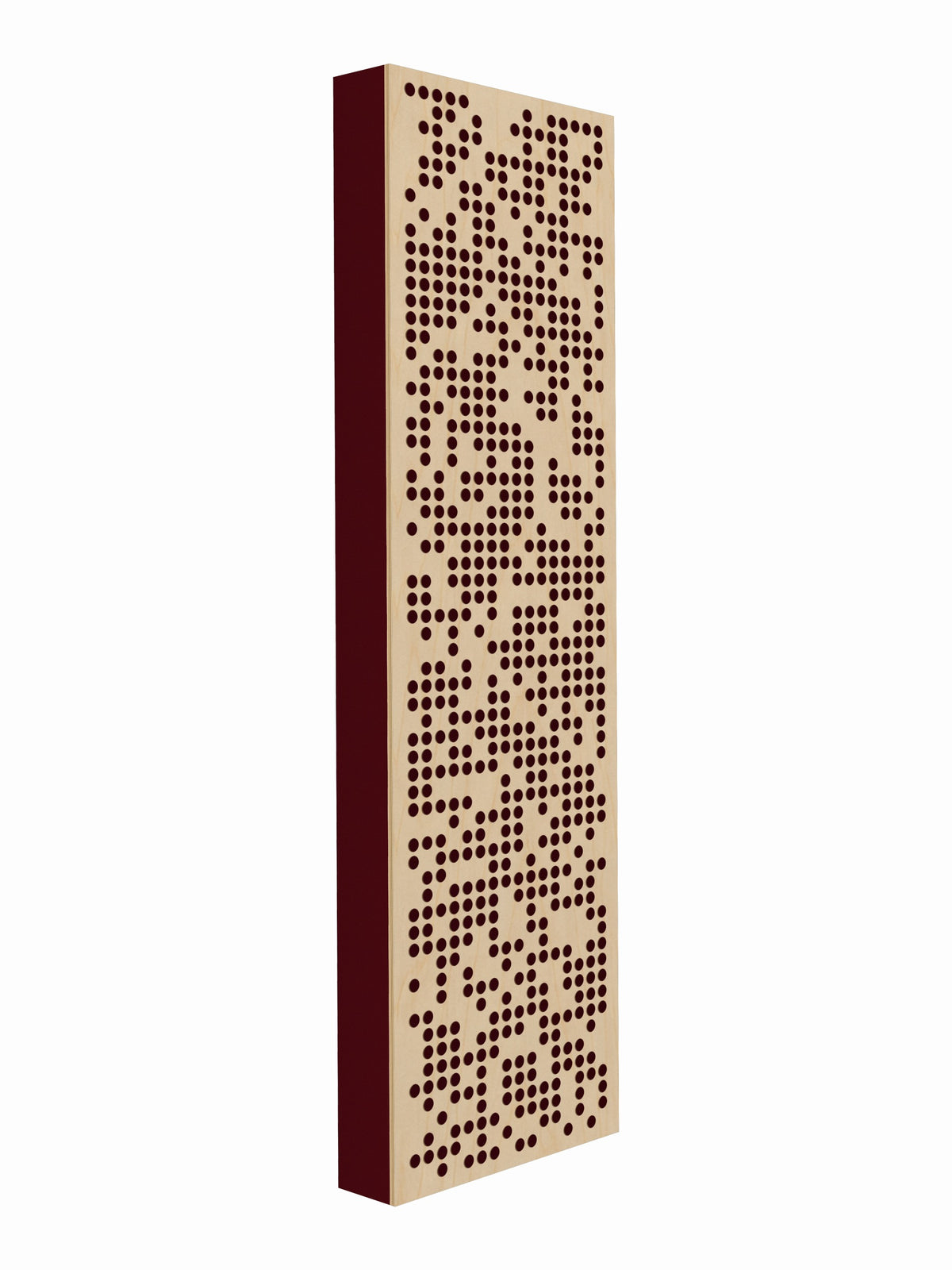 Pulse Scatter Face Broadband Acoustic Panel - Air - 2 x 7' - Mulberry