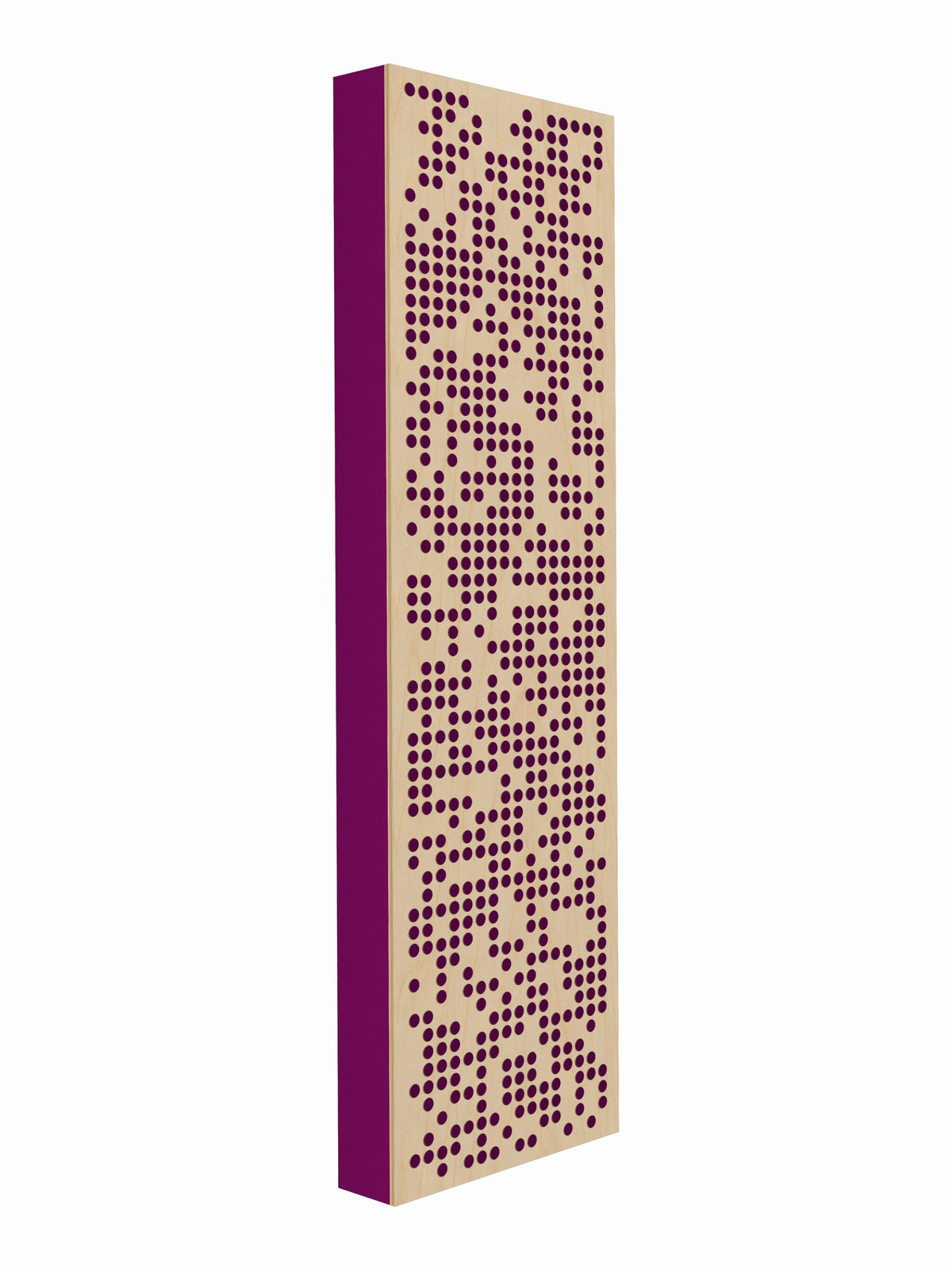 Pulse Scatter Face Broadband Acoustic Panel - Air - 2 x 7' - Orchid