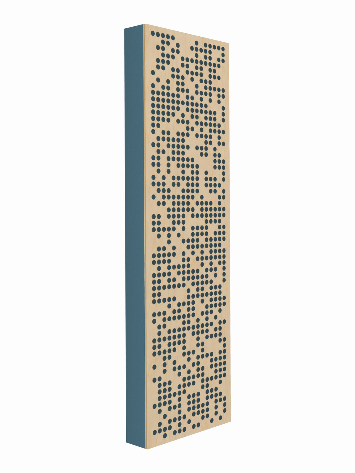 Pulse Scatter Face Broadband Acoustic Panel - Air - 2 x 7' - Quarry Blue
