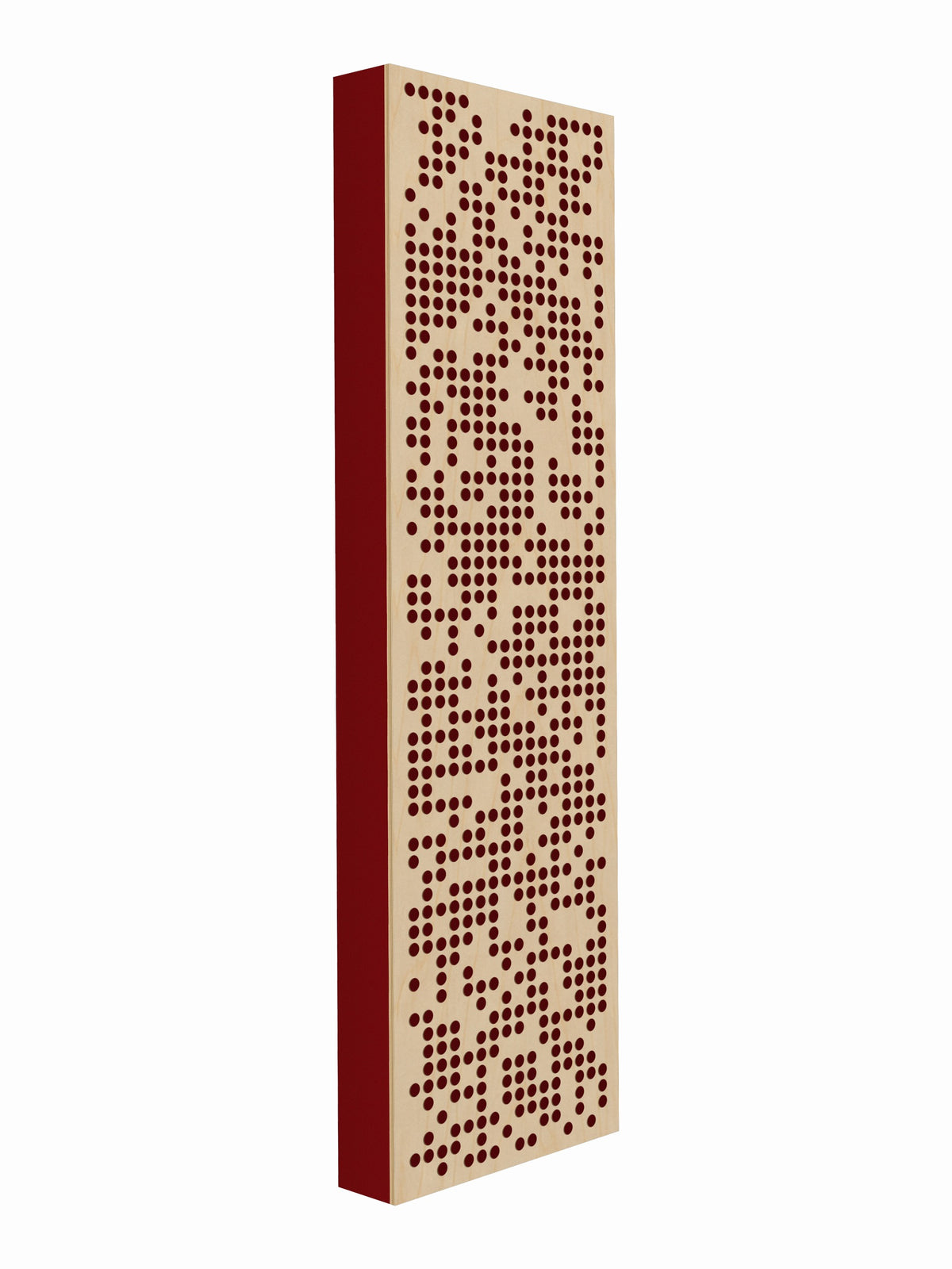 Pulse Scatter Face Broadband Acoustic Panel - Air - 2 x 7' - Red Delicious