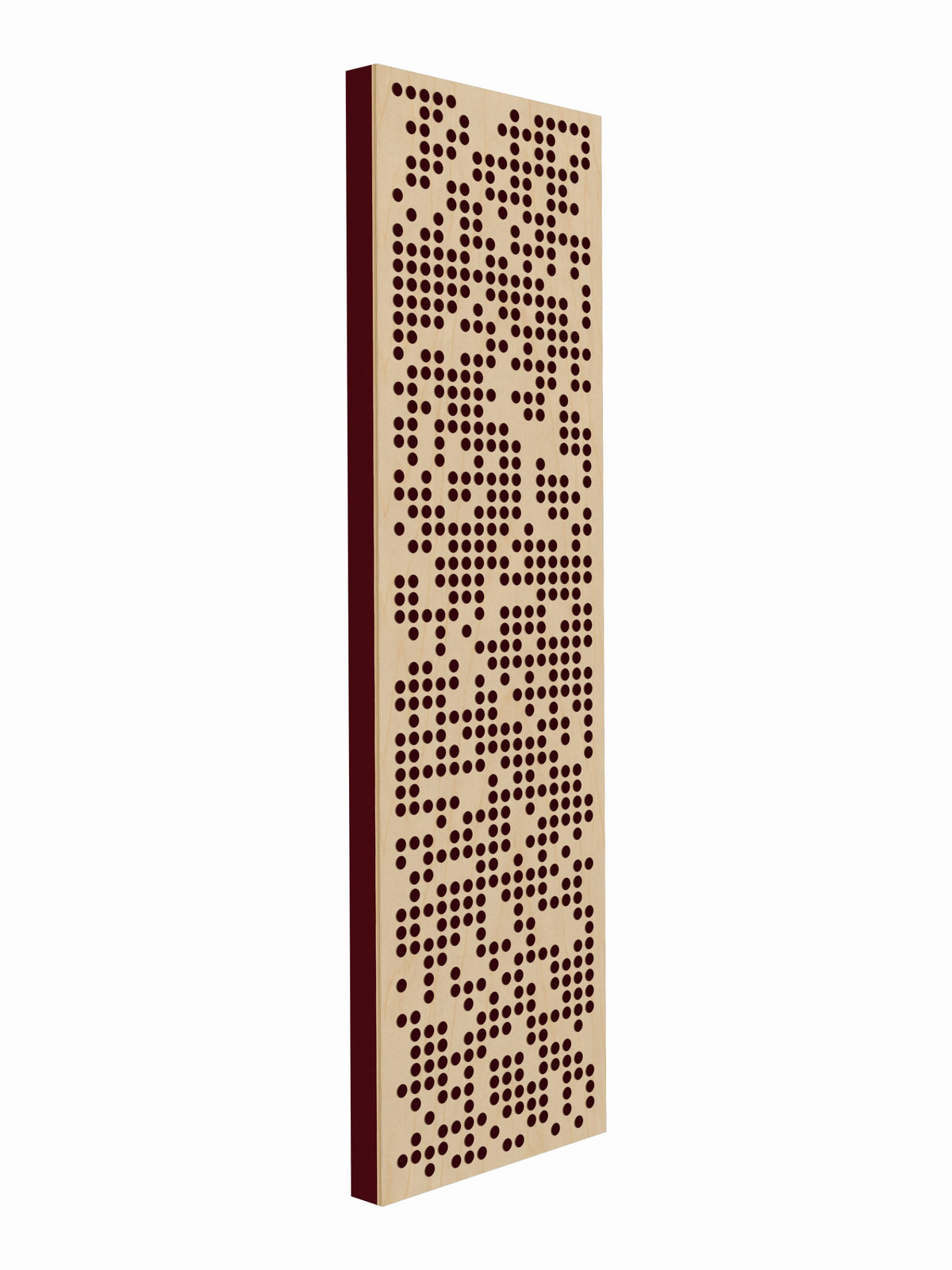 Pulse Scatter Face Mid / High Acoustic Panel - Air - 2 x 7' - Mulberry