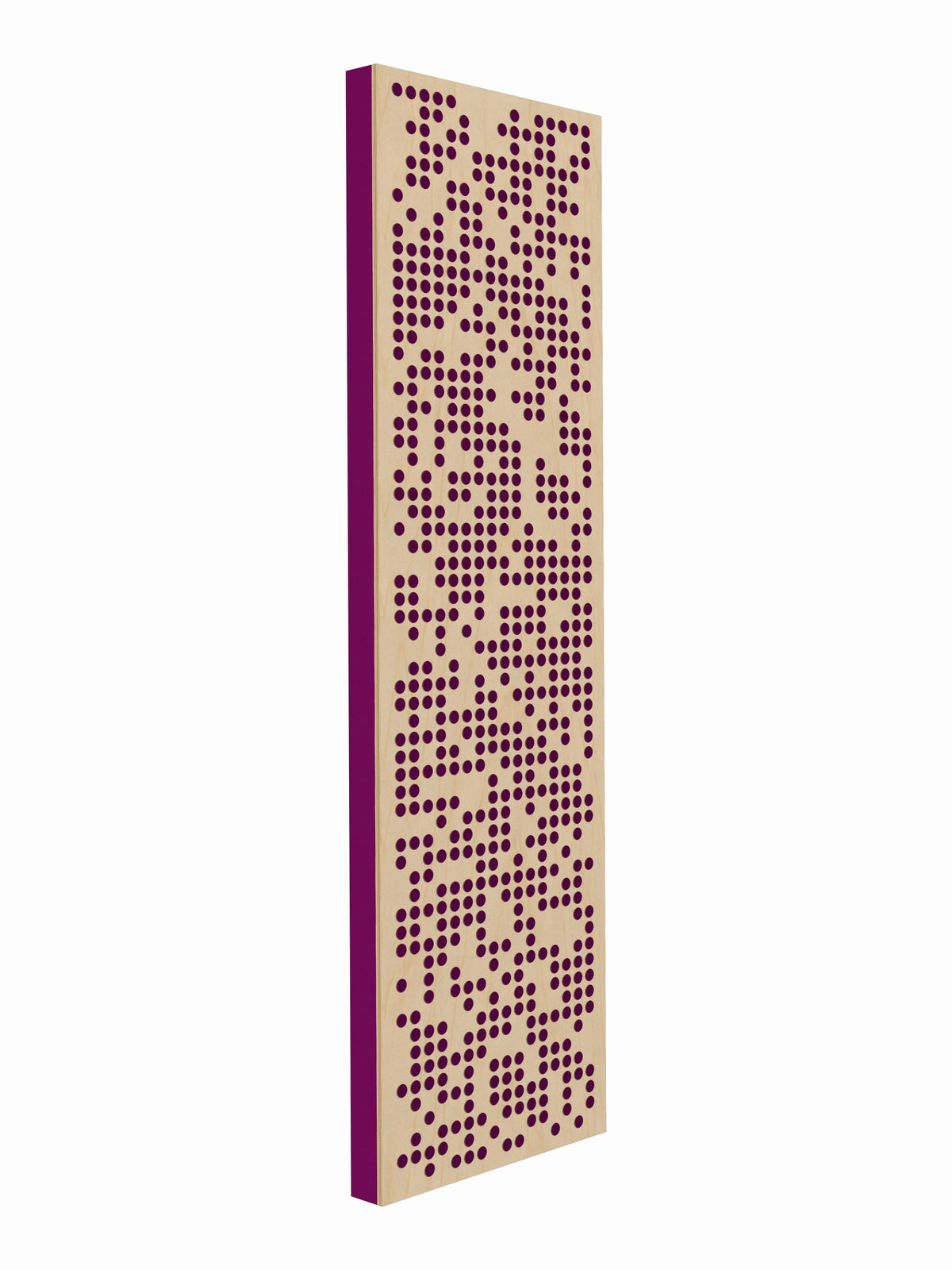 Pulse Scatter Face Mid / High Acoustic Panel - Air - 2 x 7' - Orchid