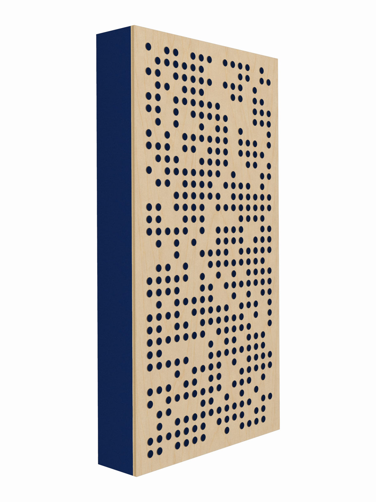 Pulse Scatter Face Broadband Acoustic Panel - Bright - 2 x 4' - Cobalt