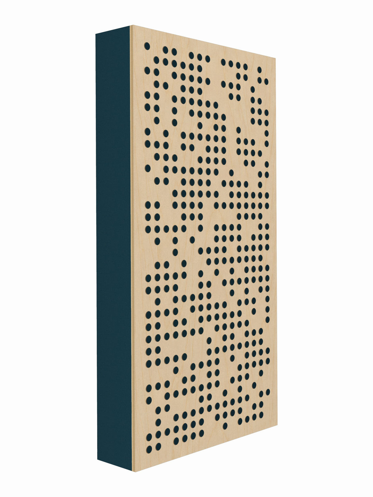 Pulse Scatter Face Broadband Acoustic Panel - Bright - 2 x 4' - Deep Water