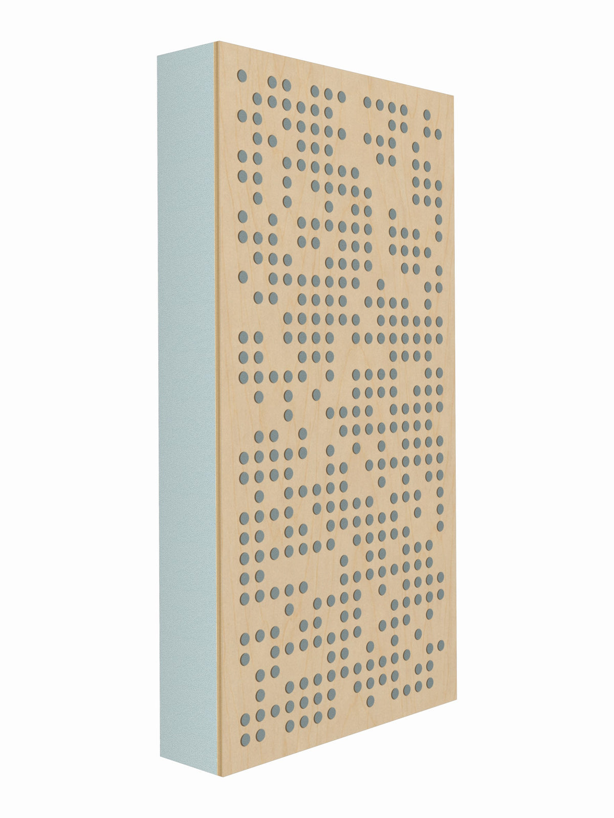 Pulse Scatter Face Broadband Acoustic Panel - Bright - 2 x 4' - Fog