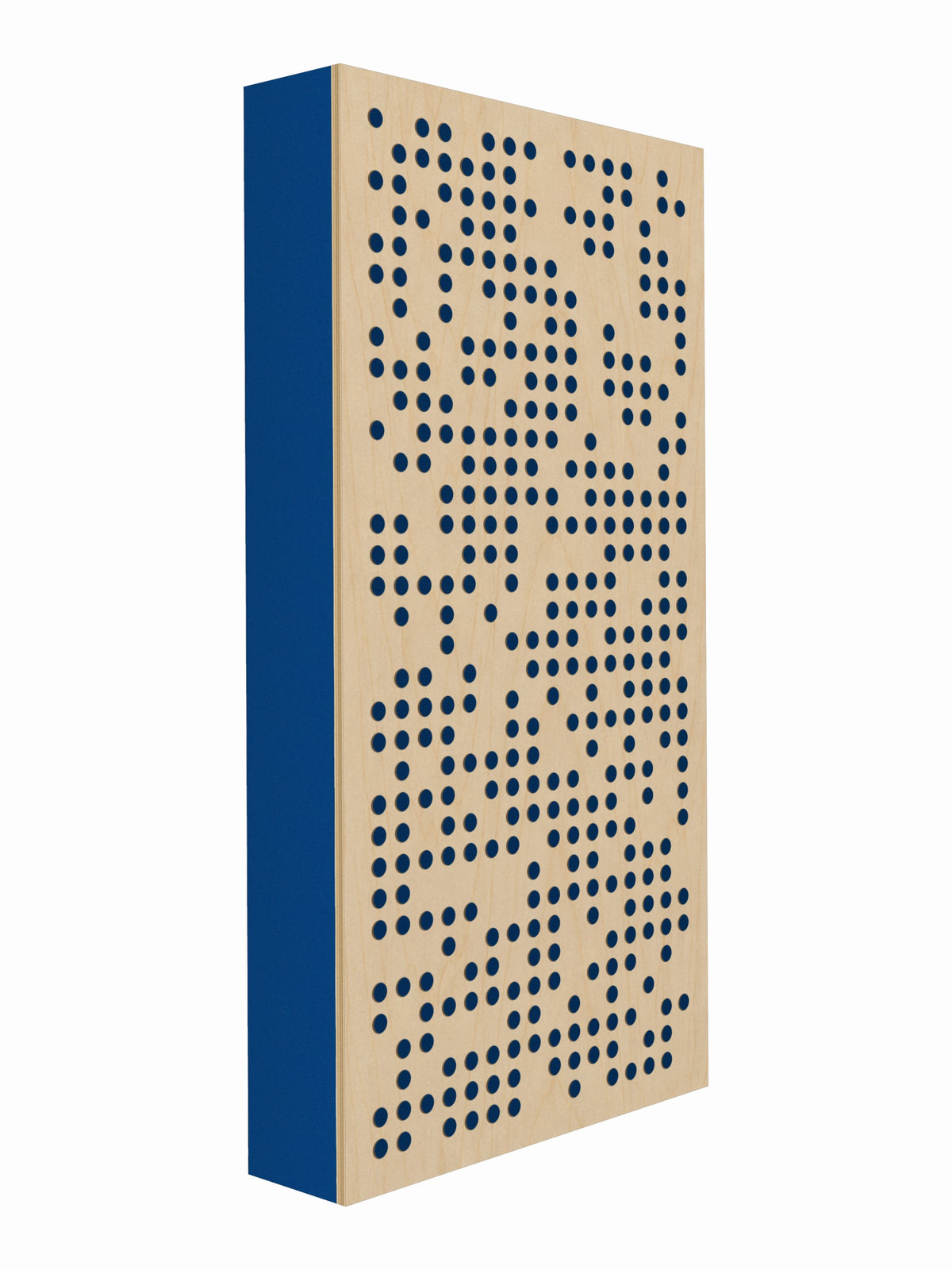Pulse Scatter Face Broadband Acoustic Panel - Bright - 2 x 4' - Lapis
