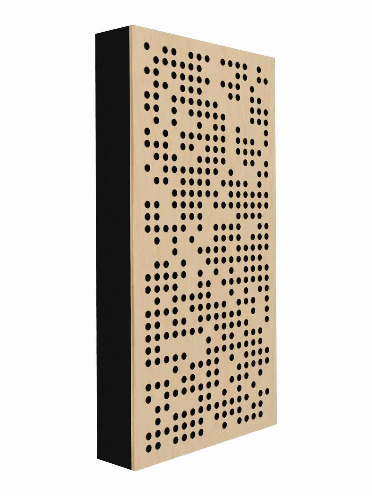 Pulse Scatter Face Broadband Acoustic Panel - Bright - 2 x 4' - Onyx
