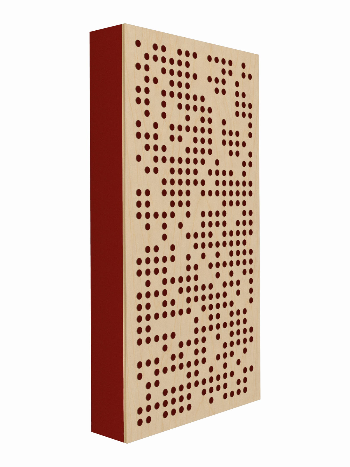 Pulse Scatter Face Broadband Acoustic Panel - Bright - 2 x 4' - Poppy