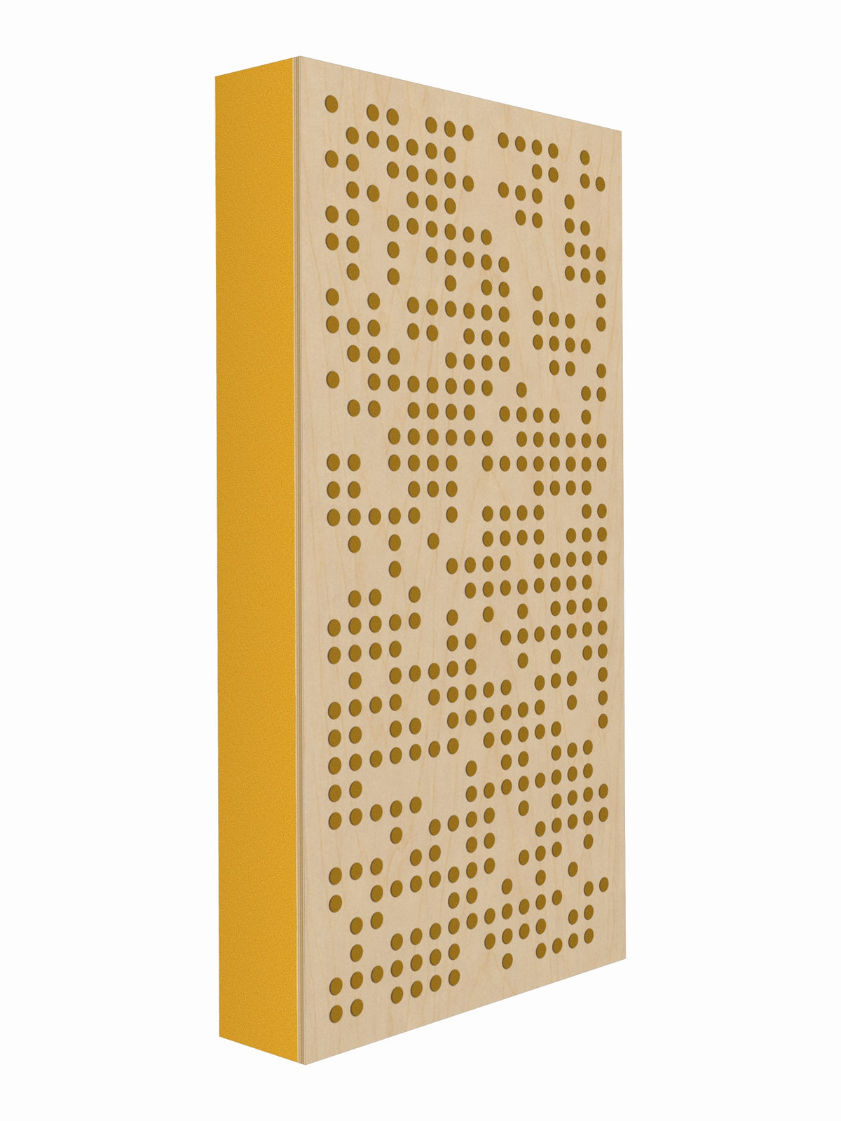 Pulse Scatter Face Broadband Acoustic Panel - Bright - 2 x 4' - Sunshine