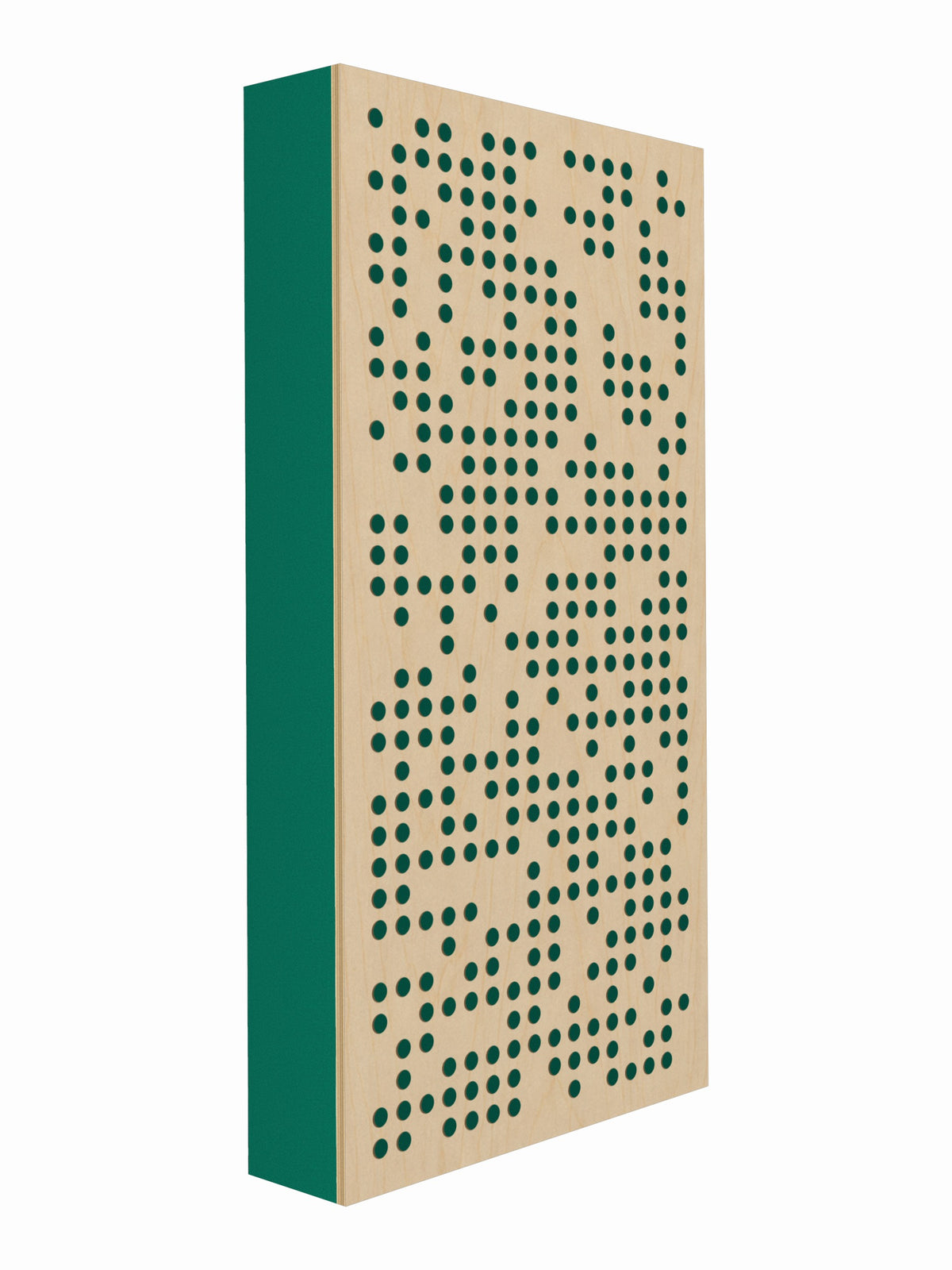 Pulse Scatter Face Broadband Acoustic Panel - Bright - 2 x 4' - Turquoise
