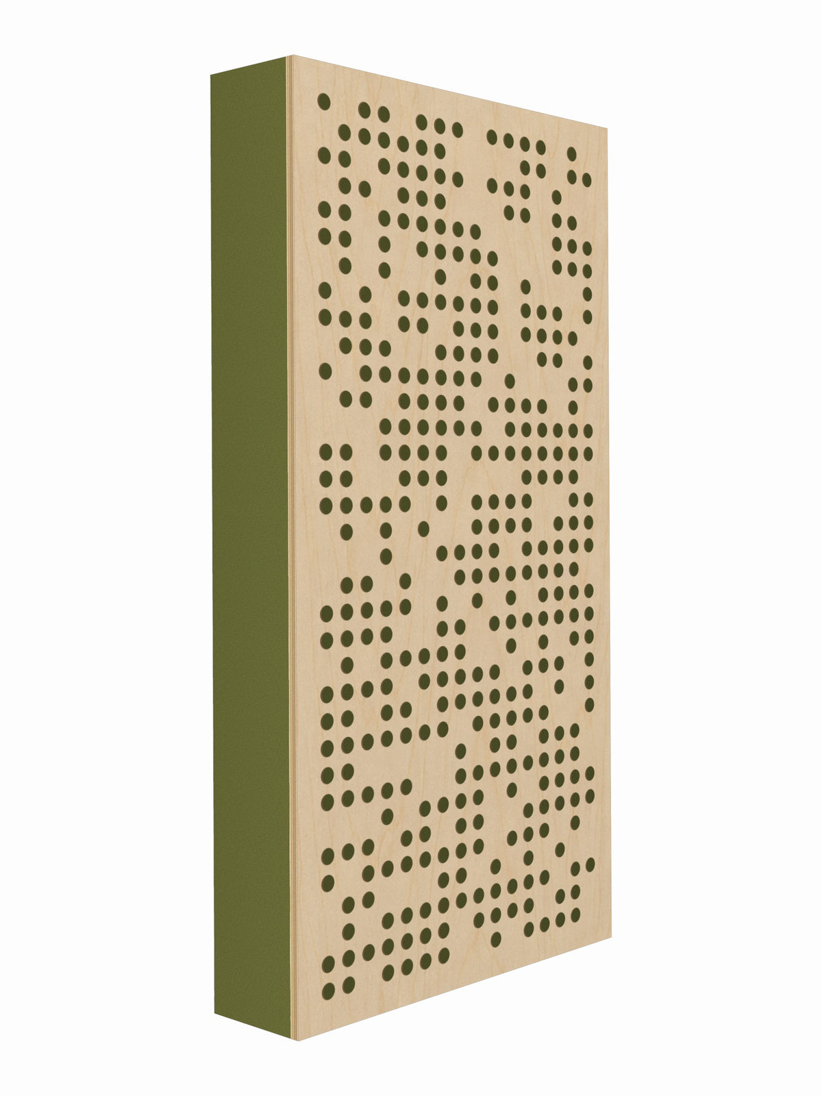 Pulse Scatter Face Broadband Acoustic Panel - Bright - 2 x 4' - Willow