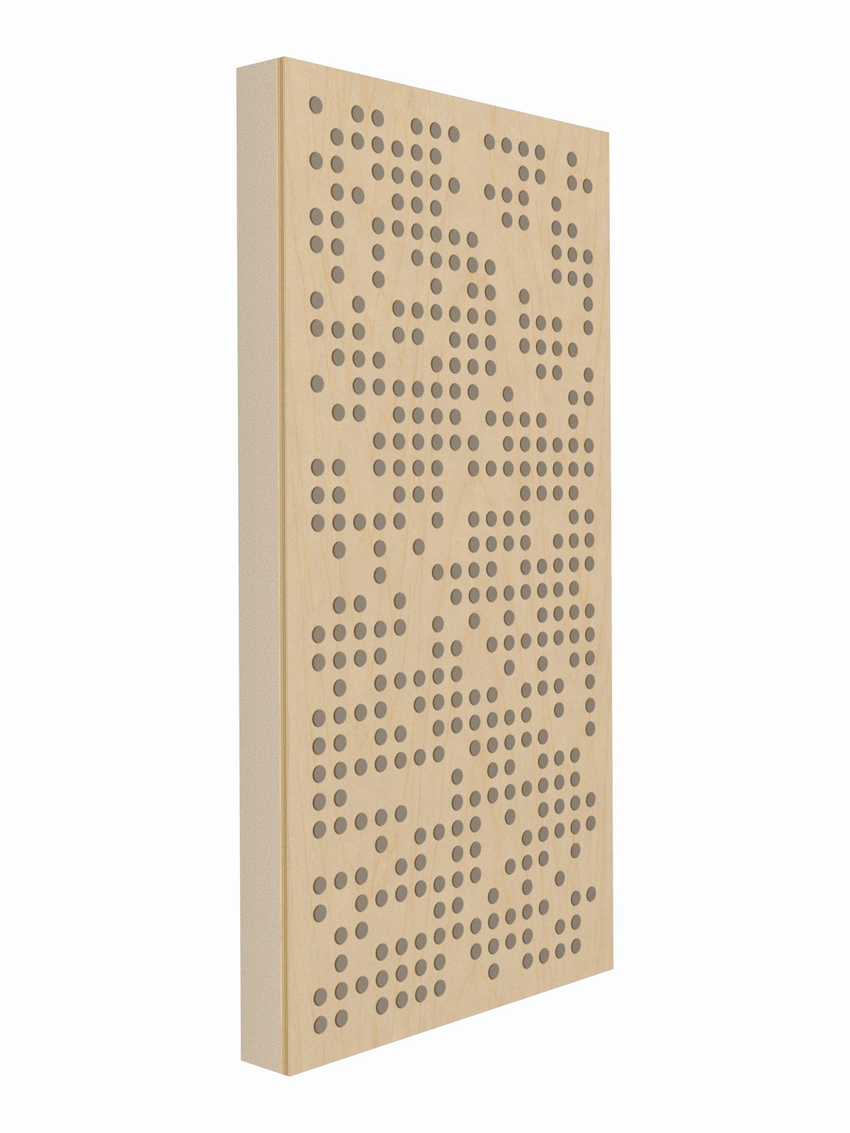 Pulse Scatter Face Mid / High Acoustic Panel - Bright - 2 x 4' - Birch