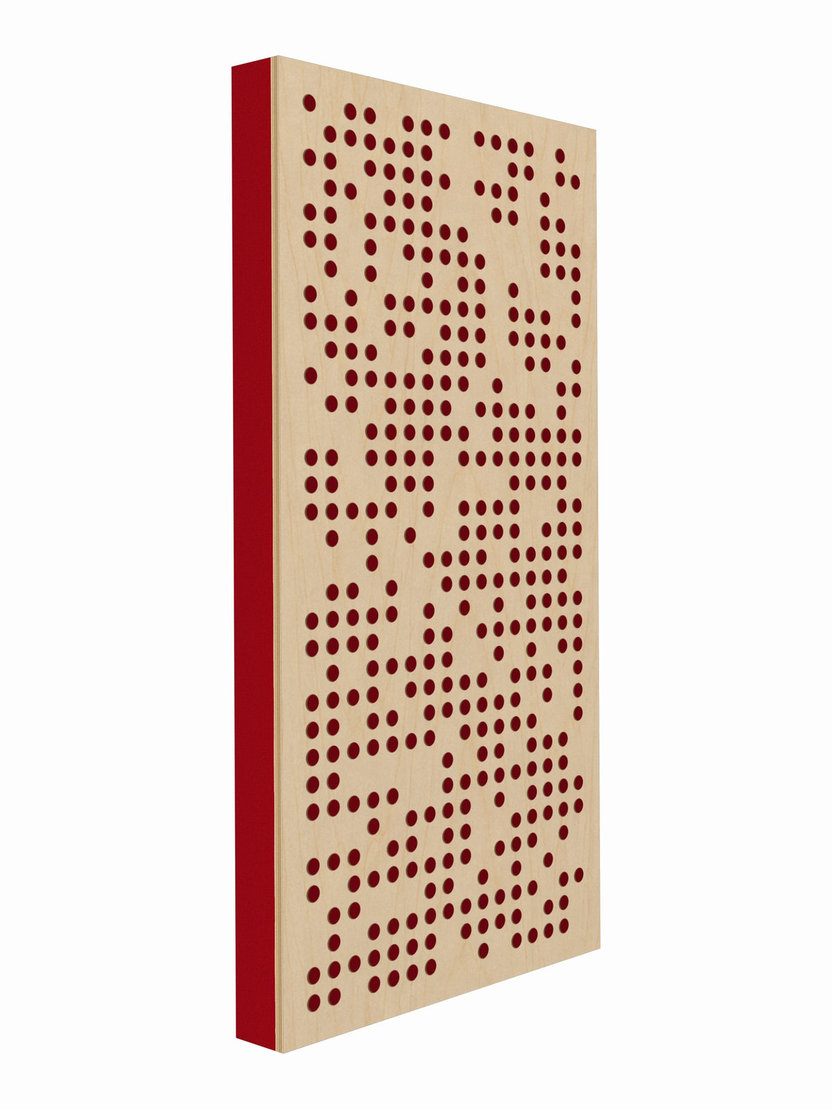 Pulse Scatter Face Mid / High Acoustic Panel - Bright - 2 x 4' - Geranium