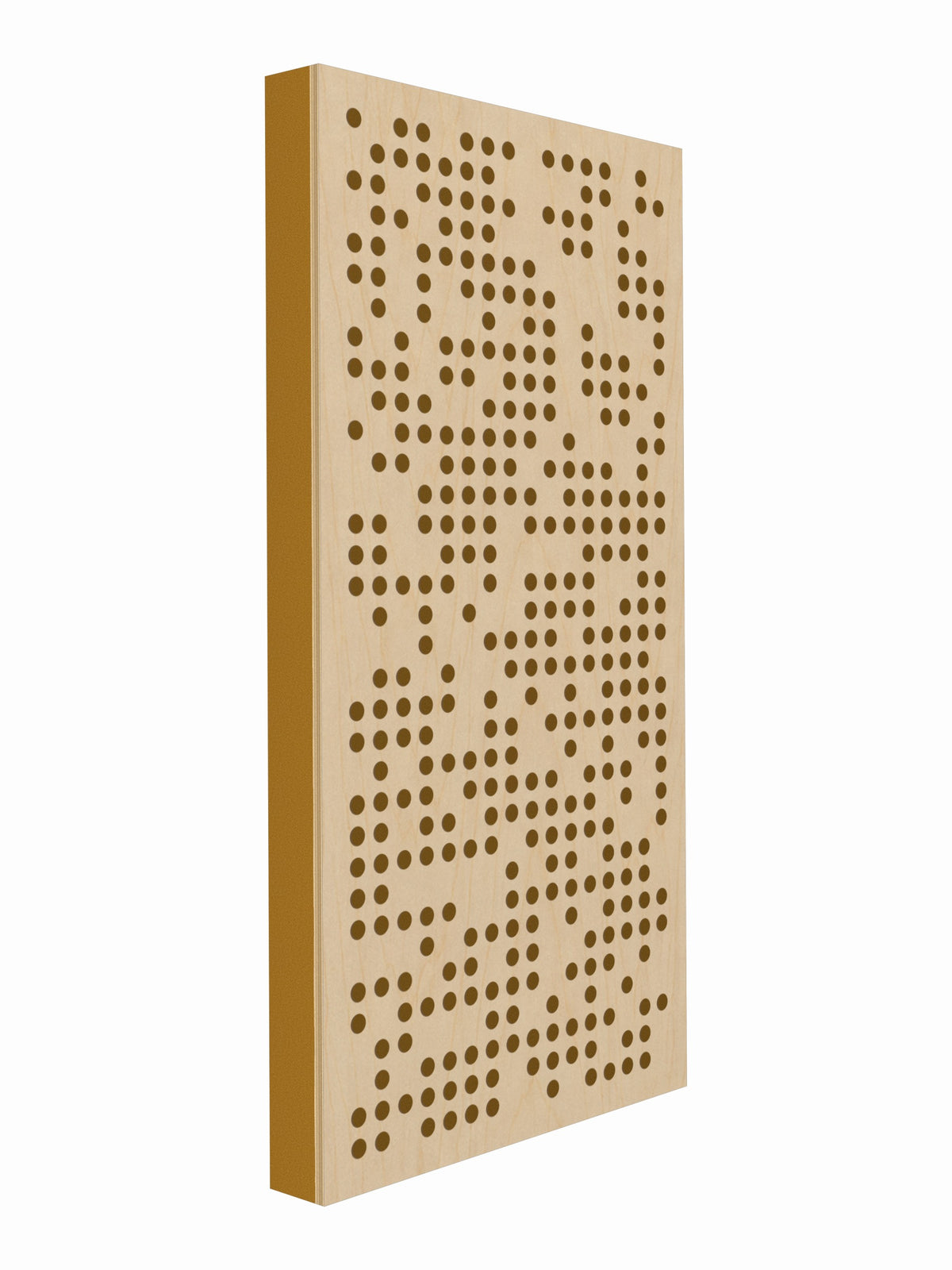 Pulse Scatter Face Mid / High Acoustic Panel - Bright - 2 x 4' - Goldenrod
