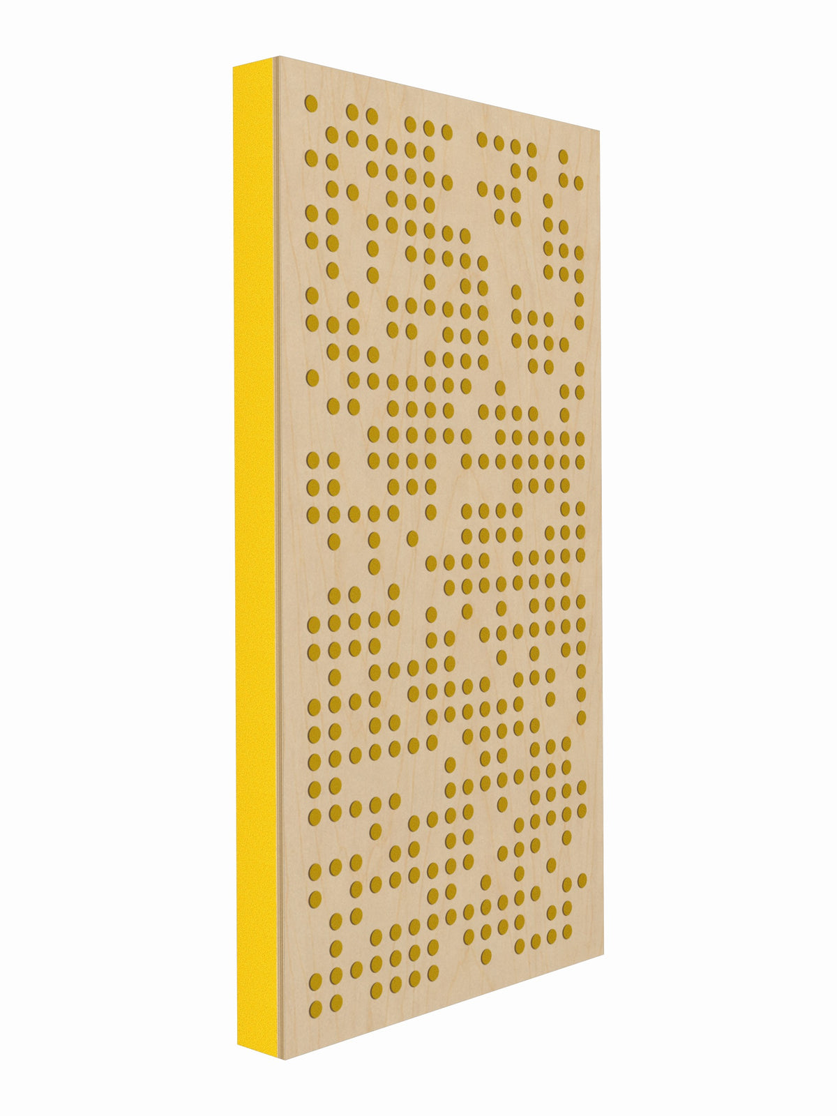 Pulse Scatter Face Mid / High Acoustic Panel - Bright - 2 x 4' - Lemon