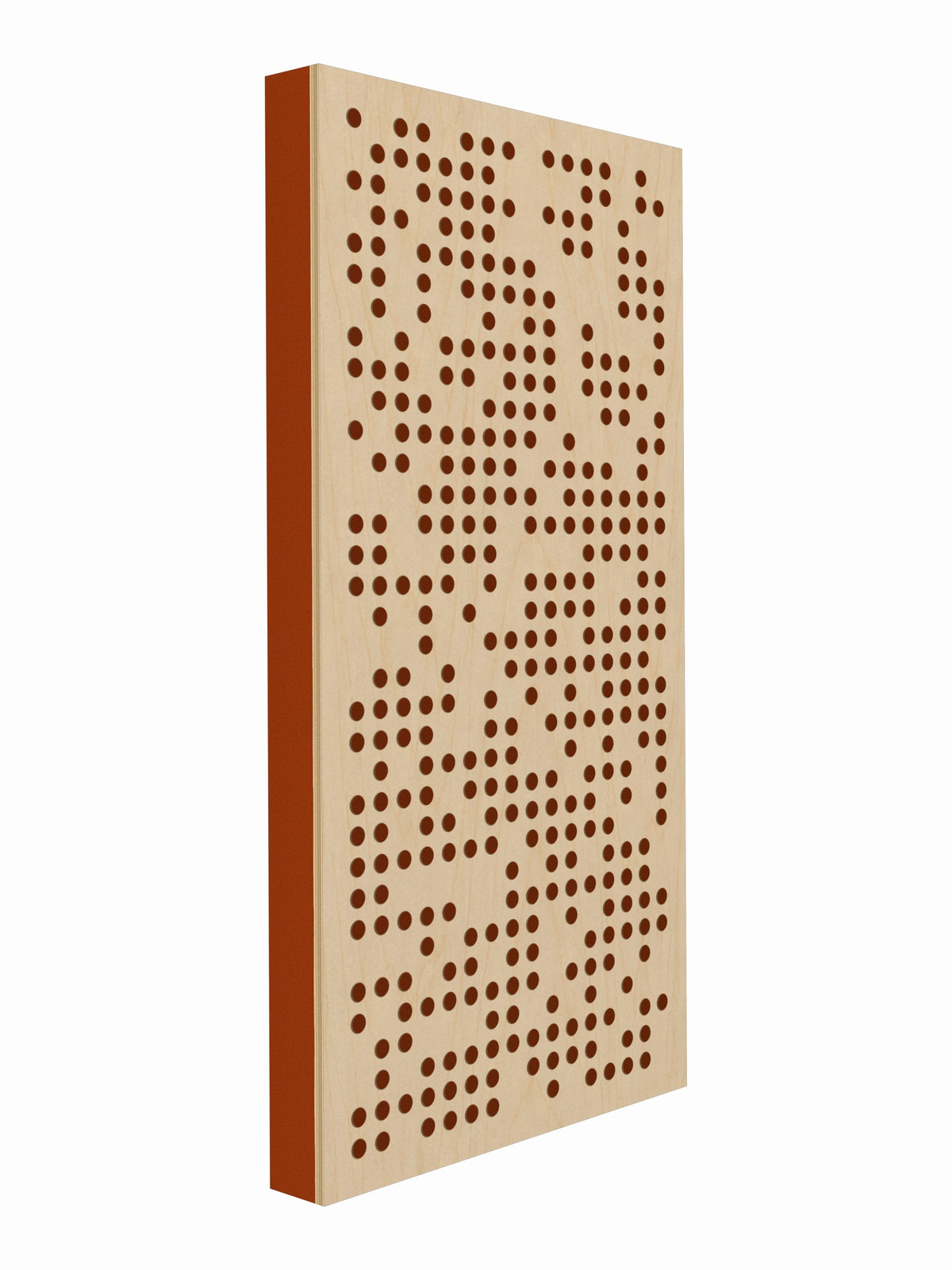 Pulse Scatter Face Mid / High Acoustic Panel - Bright - 2 x 4' - Pumpkin