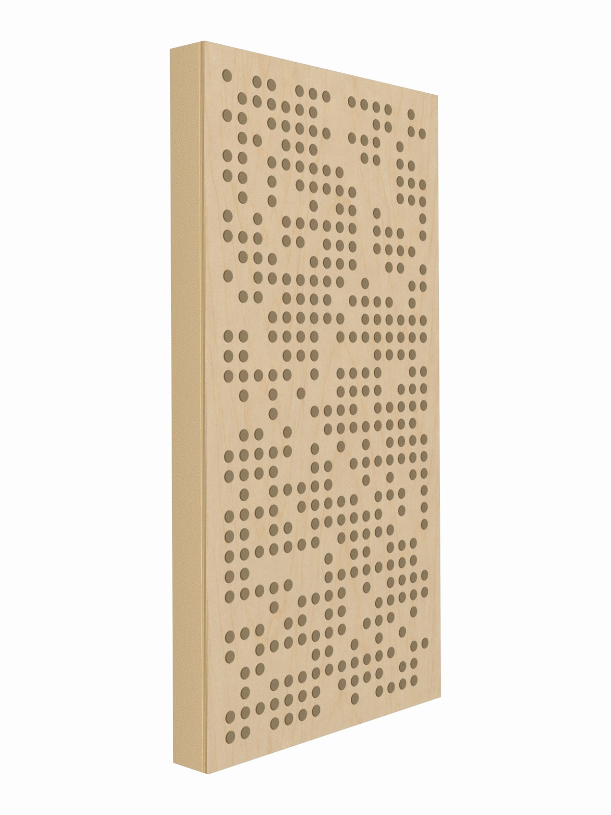 Pulse Scatter Face Mid / High Acoustic Panel - Bright - 2 x 4' - Vanilla