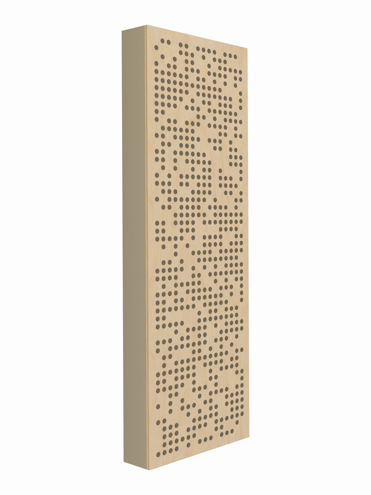 Pulse Scatter Face Broadband Acoustic Panel - Bright - 2 x 6' - Angora