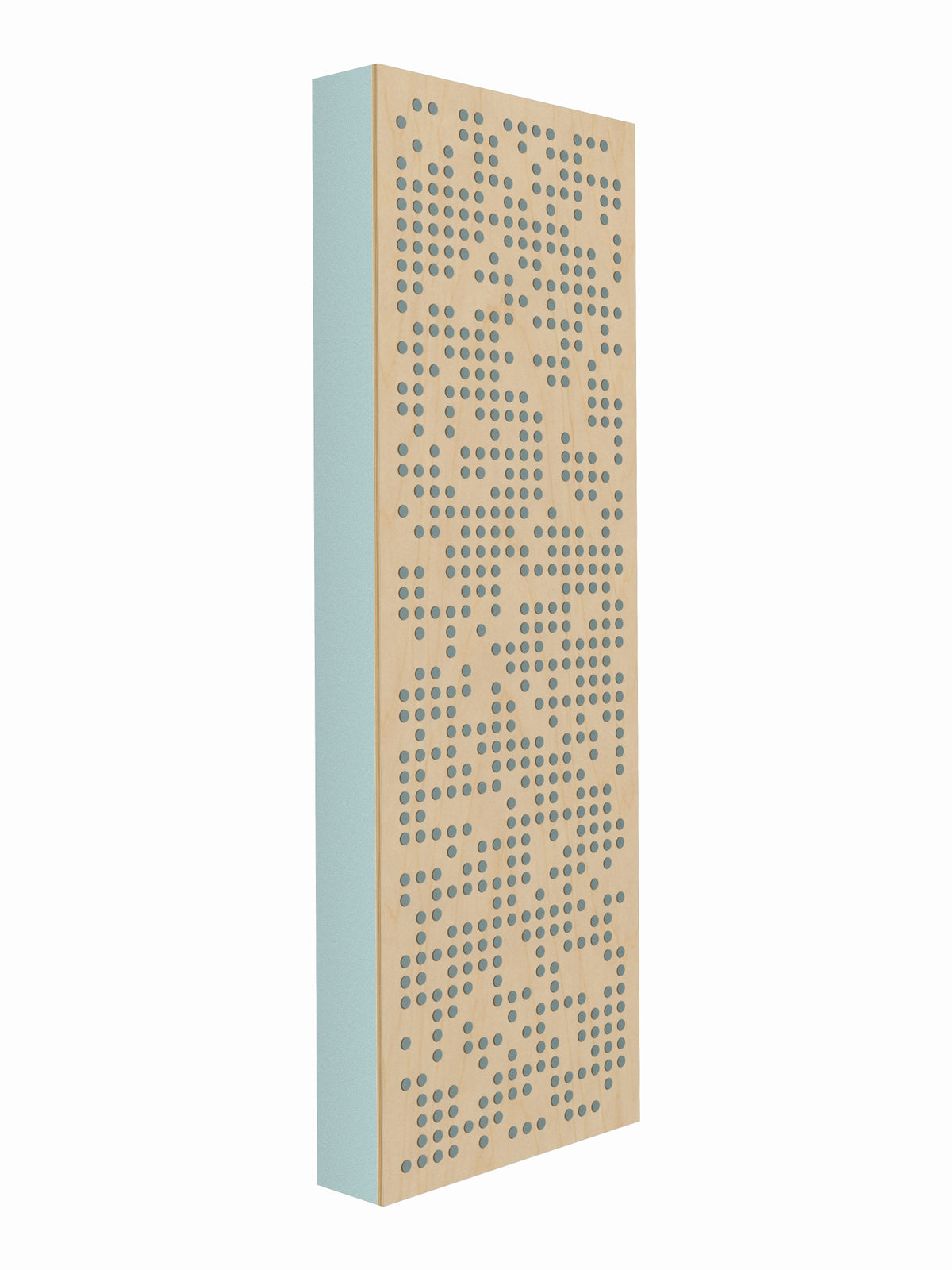 Pulse Scatter Face Broadband Acoustic Panel - Bright - 2 x 6' - Breeze