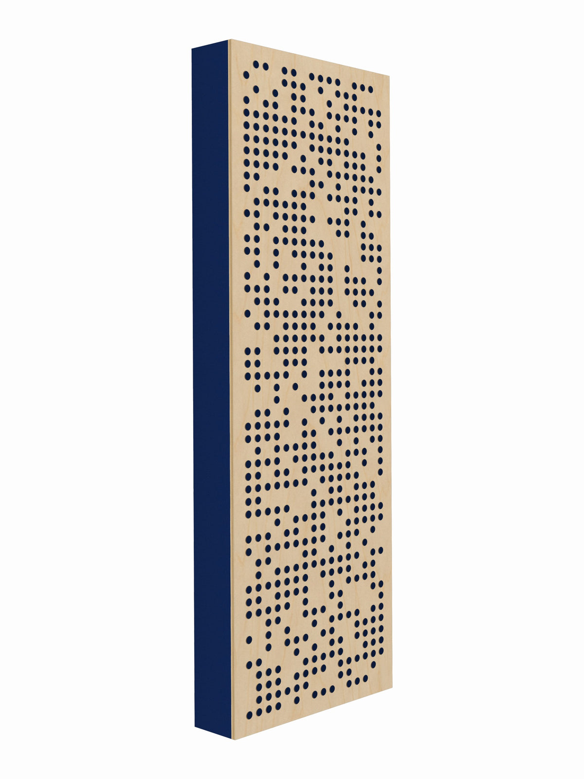 Pulse Scatter Face Broadband Acoustic Panel - Bright - 2 x 6' - Cobalt