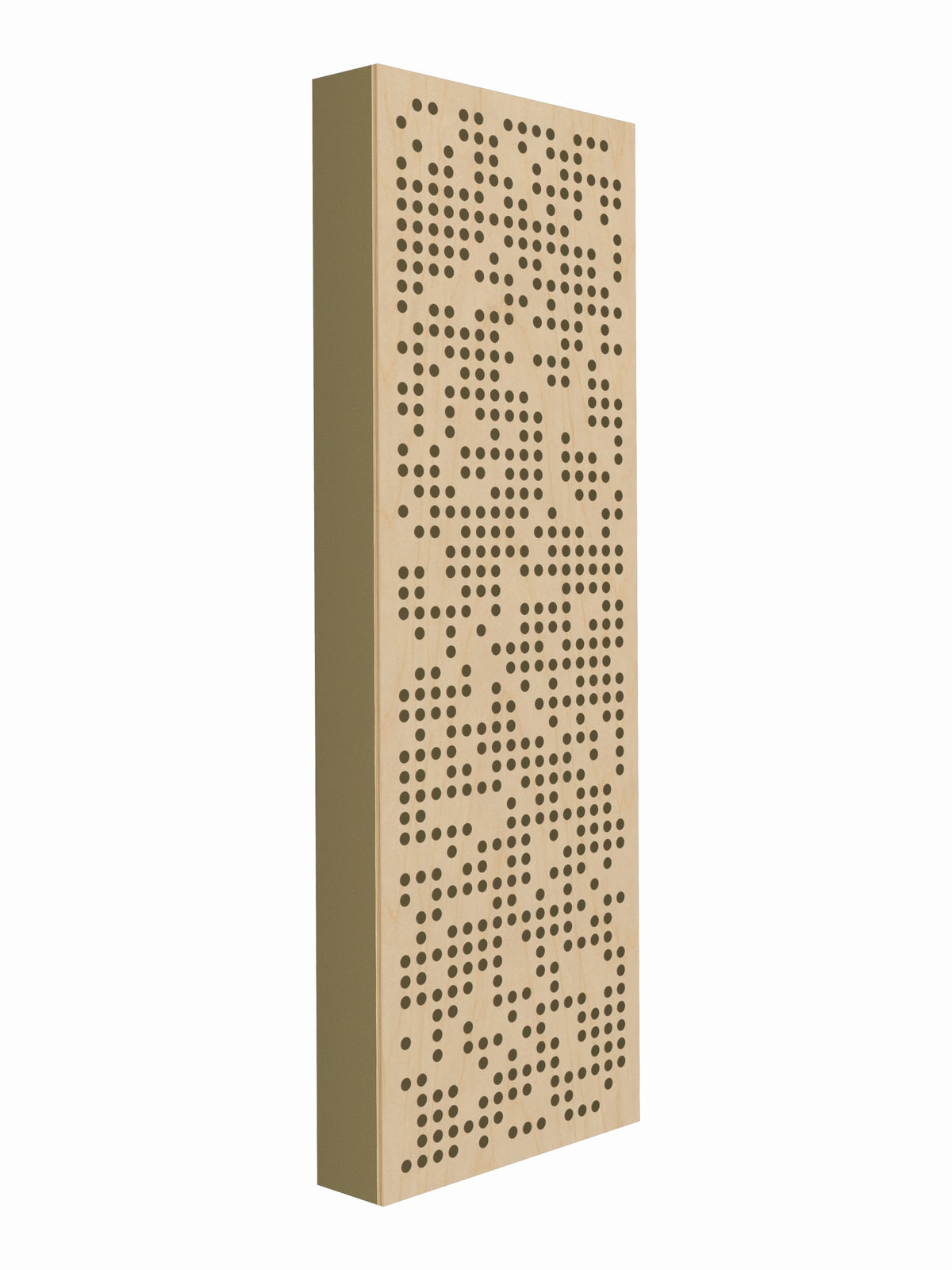 Pulse Scatter Face Broadband Acoustic Panel - Bright - 2 x 6' - Cumin