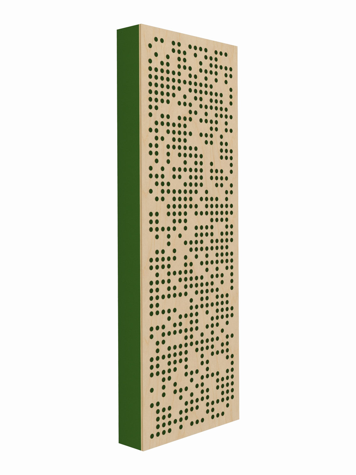 Pulse Scatter Face Broadband Acoustic Panel - Bright - 2 x 6' - Fern