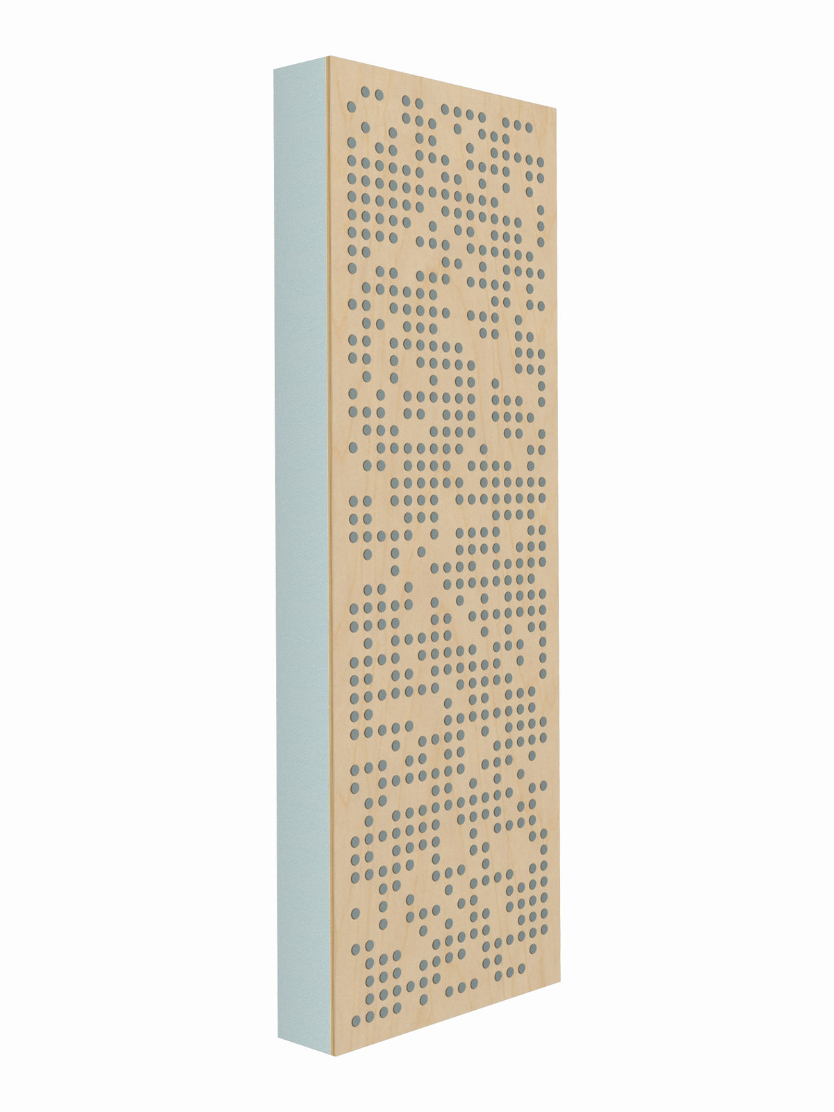 Pulse Scatter Face Broadband Acoustic Panel - Bright - 2 x 6' - Fog
