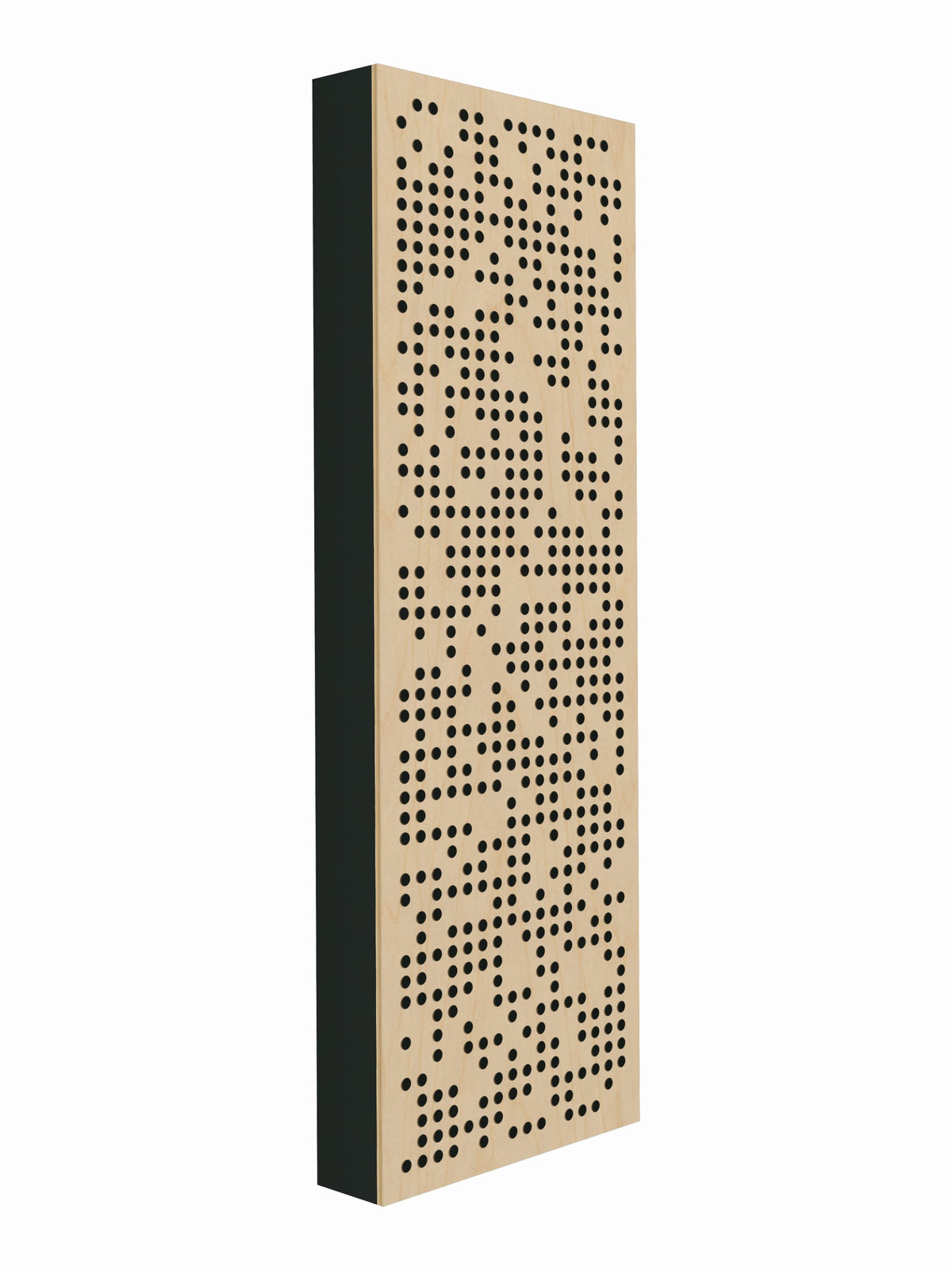 Pulse Scatter Face Broadband Acoustic Panel - Bright - 2 x 6' - Graphite
