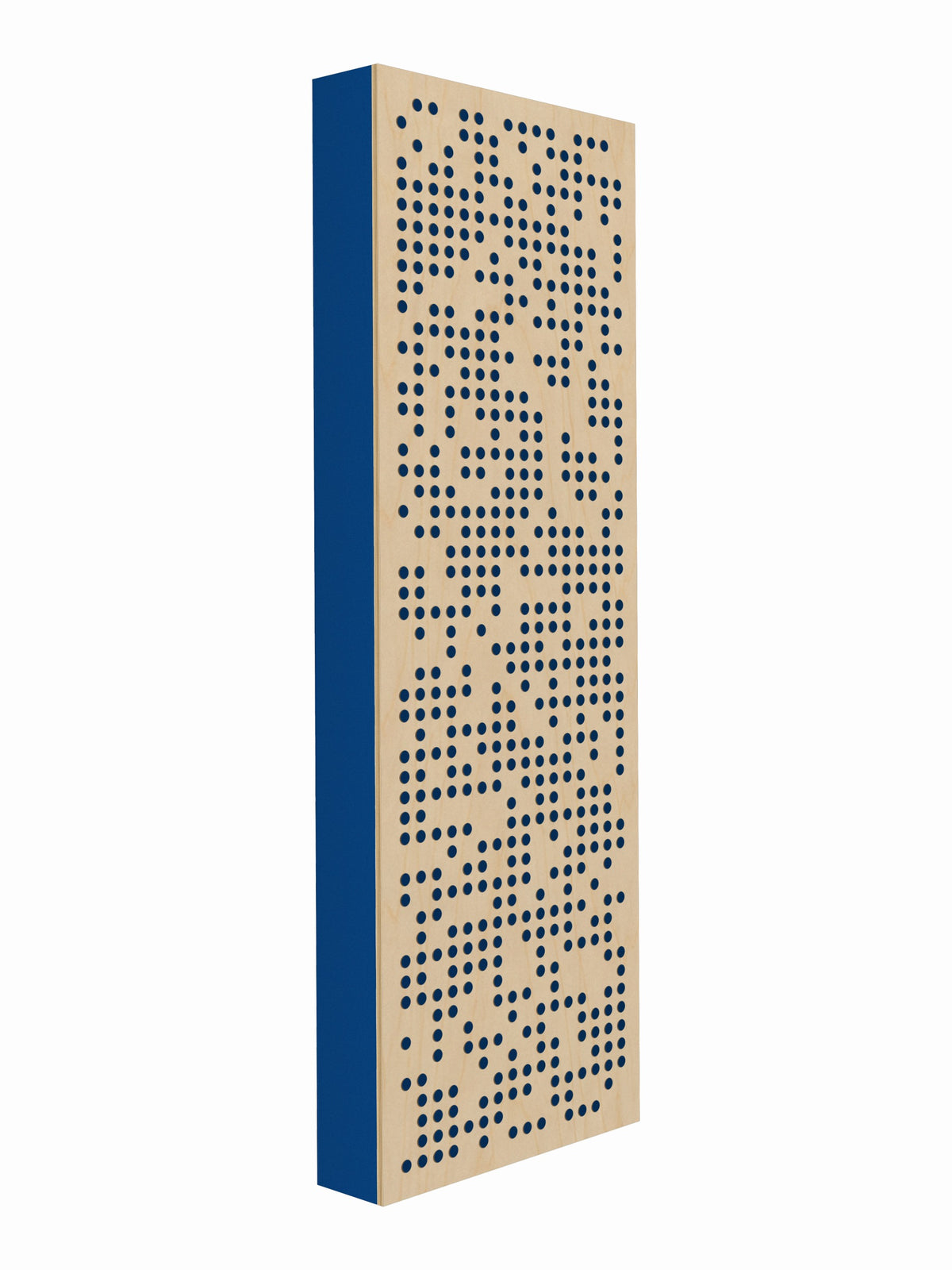 Pulse Scatter Face Broadband Acoustic Panel - Bright - 2 x 6' - Lapis