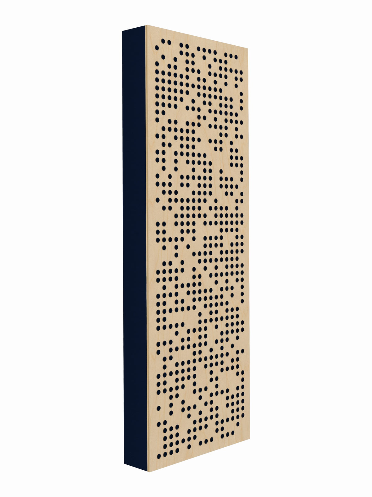 Pulse Scatter Face Broadband Acoustic Panel - Bright - 2 x 6' - Midnight