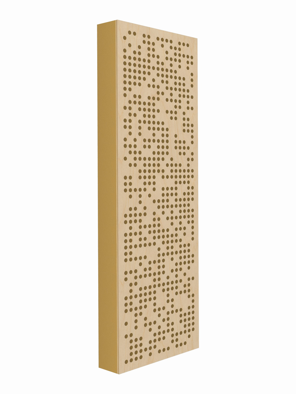 Pulse Scatter Face Broadband Acoustic Panel - Bright - 2 x 6' - Straw