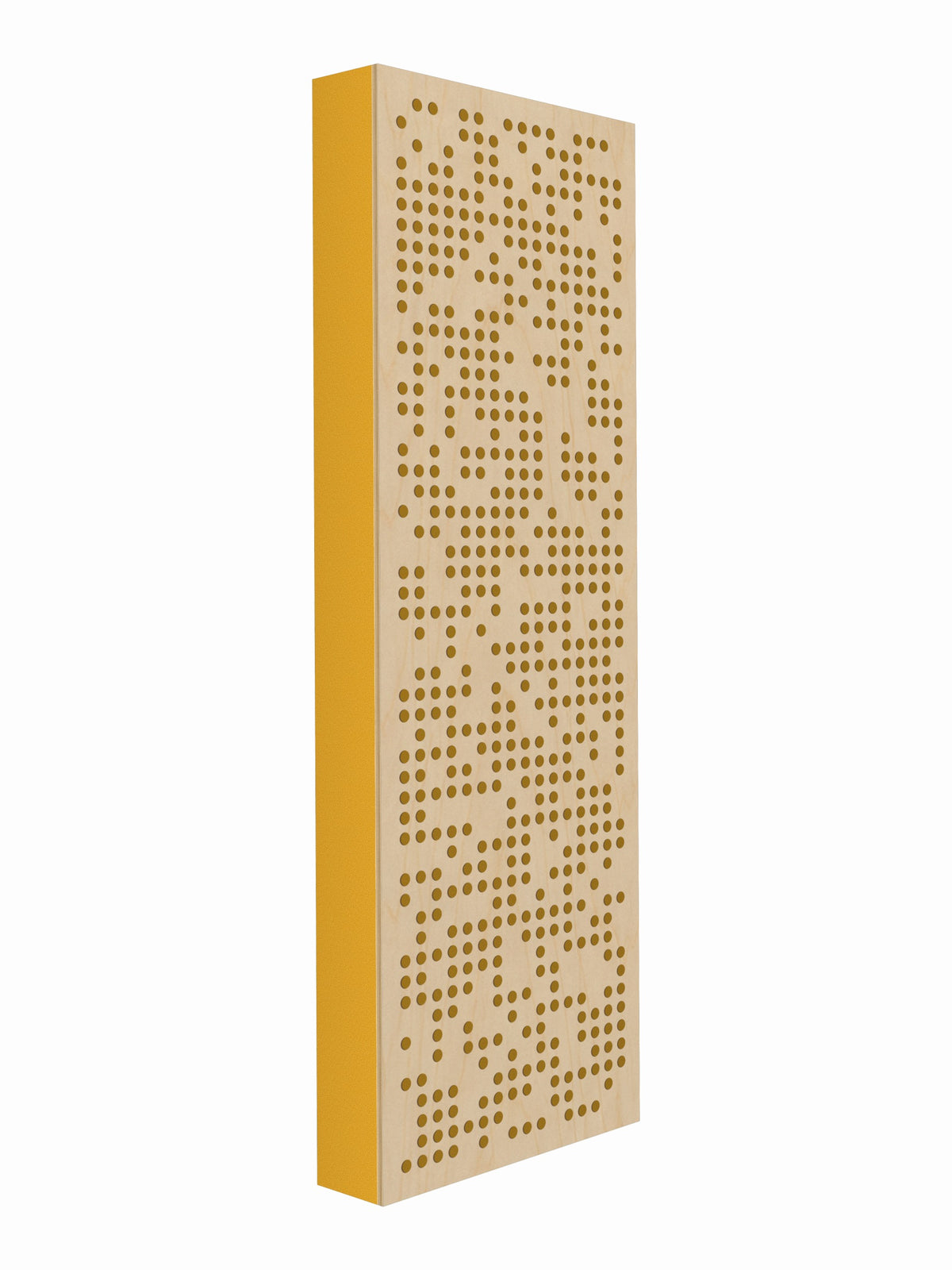 Pulse Scatter Face Broadband Acoustic Panel - Bright - 2 x 6' - Sunshine