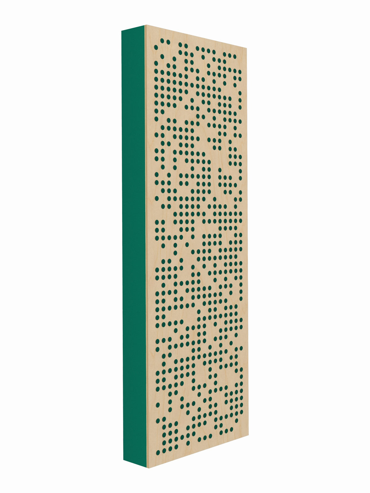 Pulse Scatter Face Broadband Acoustic Panel - Bright - 2 x 6' - Turquoise
