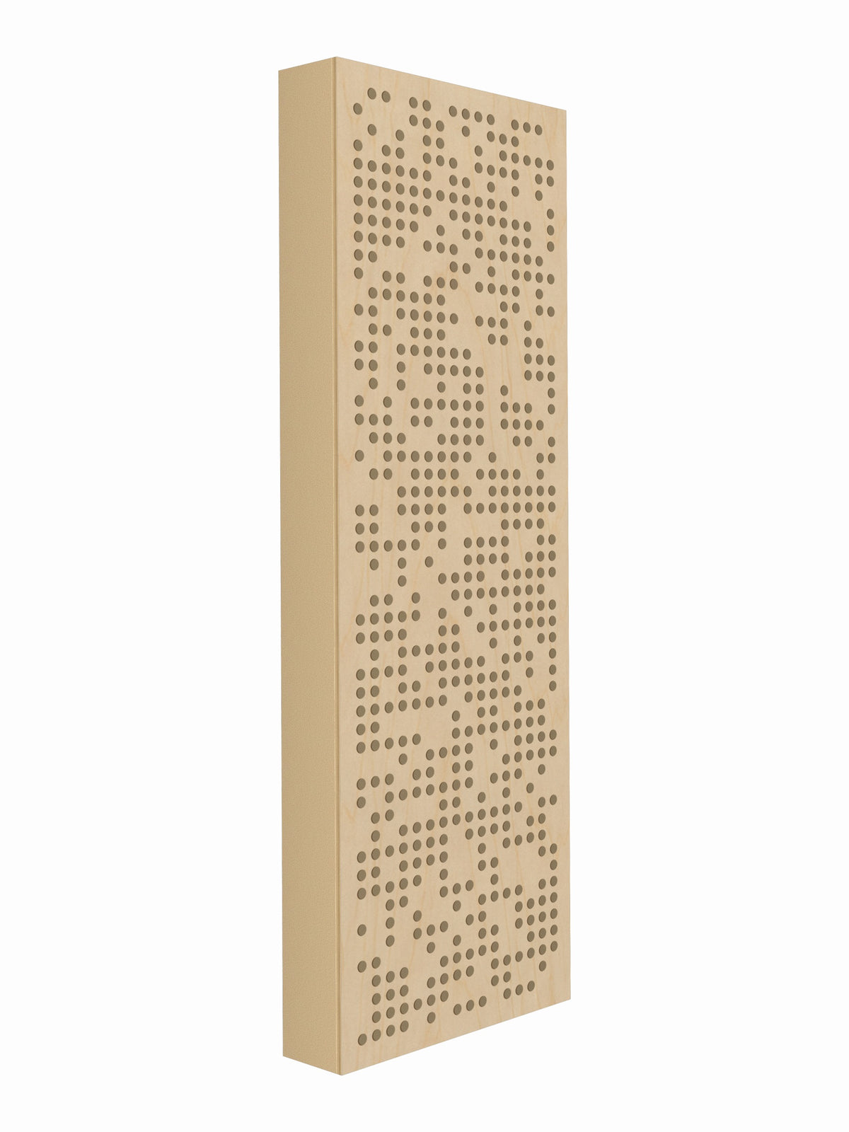 Pulse Scatter Face Broadband Acoustic Panel - Bright - 2 x 6' - Vanilla