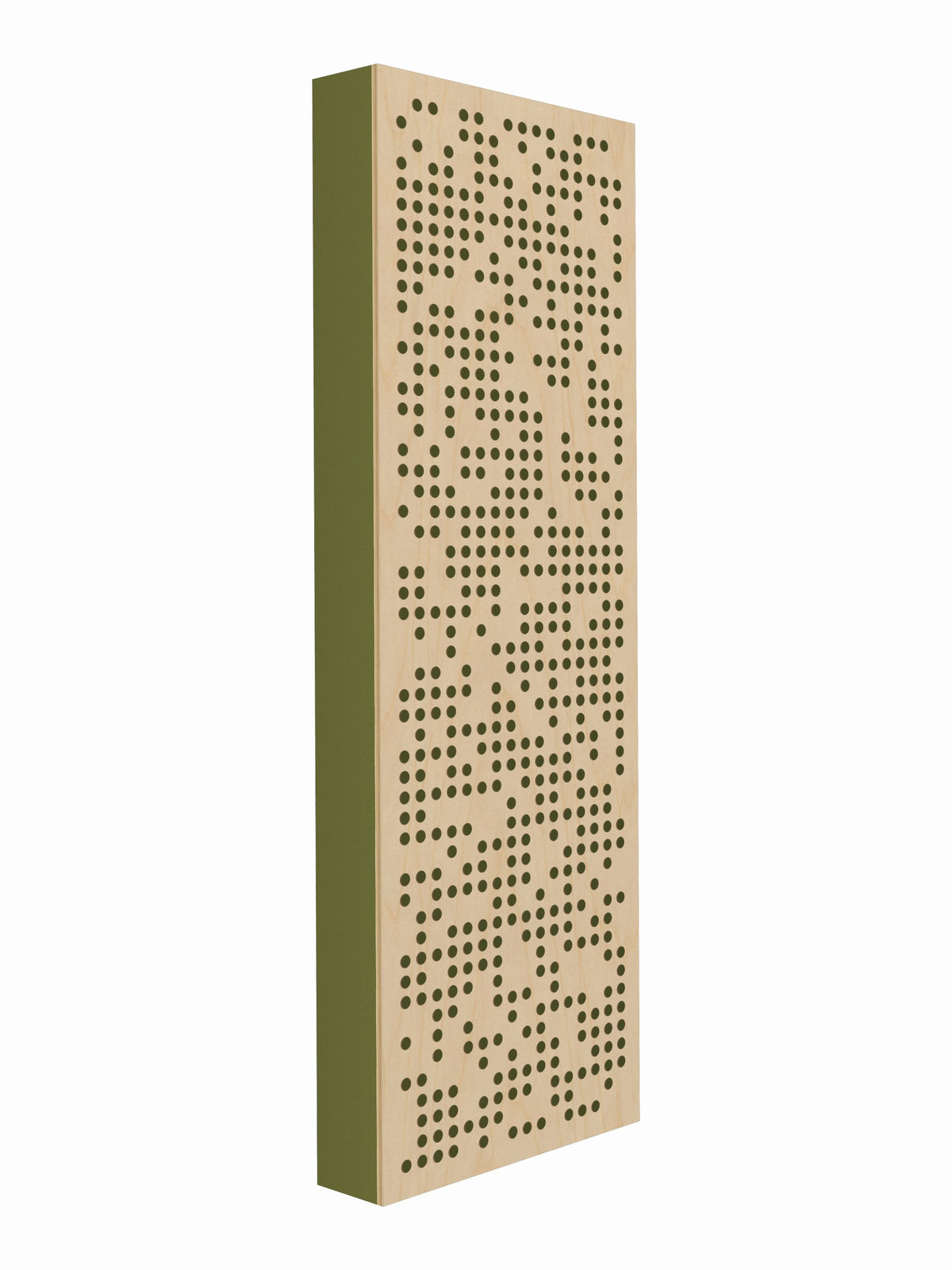 Pulse Scatter Face Broadband Acoustic Panel - Bright - 2 x 6' - Willow
