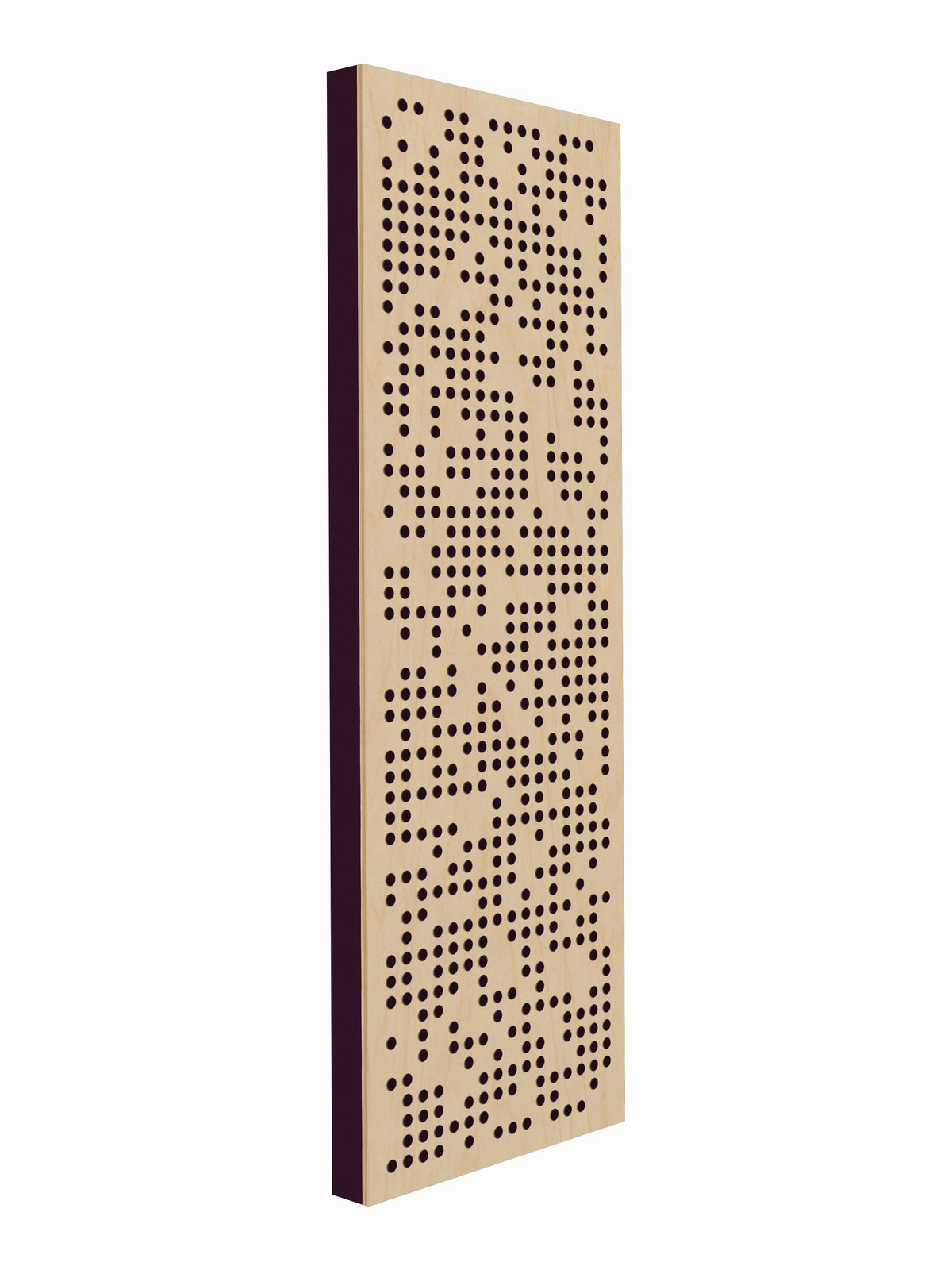 Pulse Scatter Face Mid / High Acoustic Panel - Bright - 2 x 6' - Aubergine