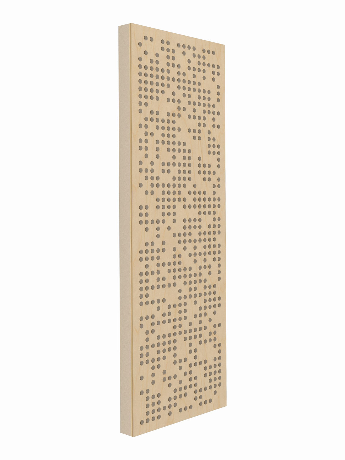 Pulse Scatter Face Mid / High Acoustic Panel - Bright - 2 x 6' - Birch