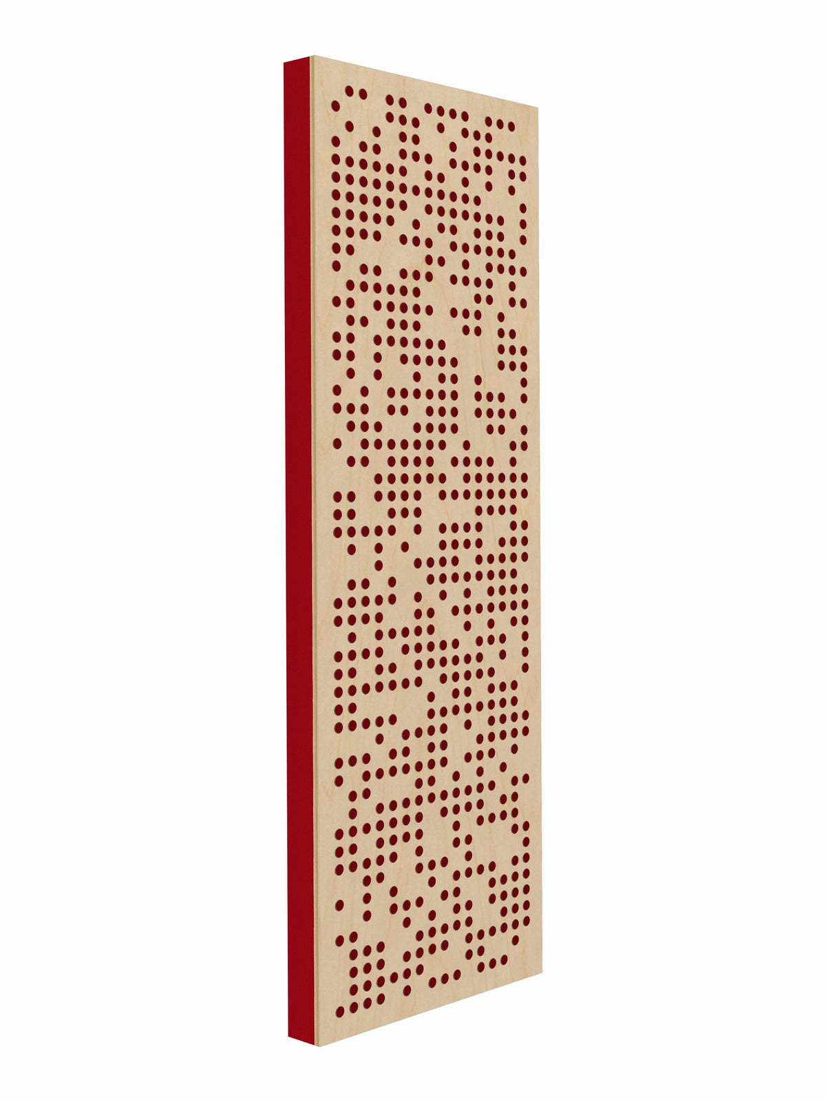 Pulse Scatter Face Mid / High Acoustic Panel - Bright - 2 x 6' - Geranium