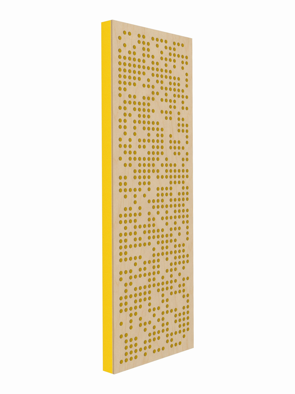 Pulse Scatter Face Mid / High Acoustic Panel - Bright - 2 x 6' - Lemon