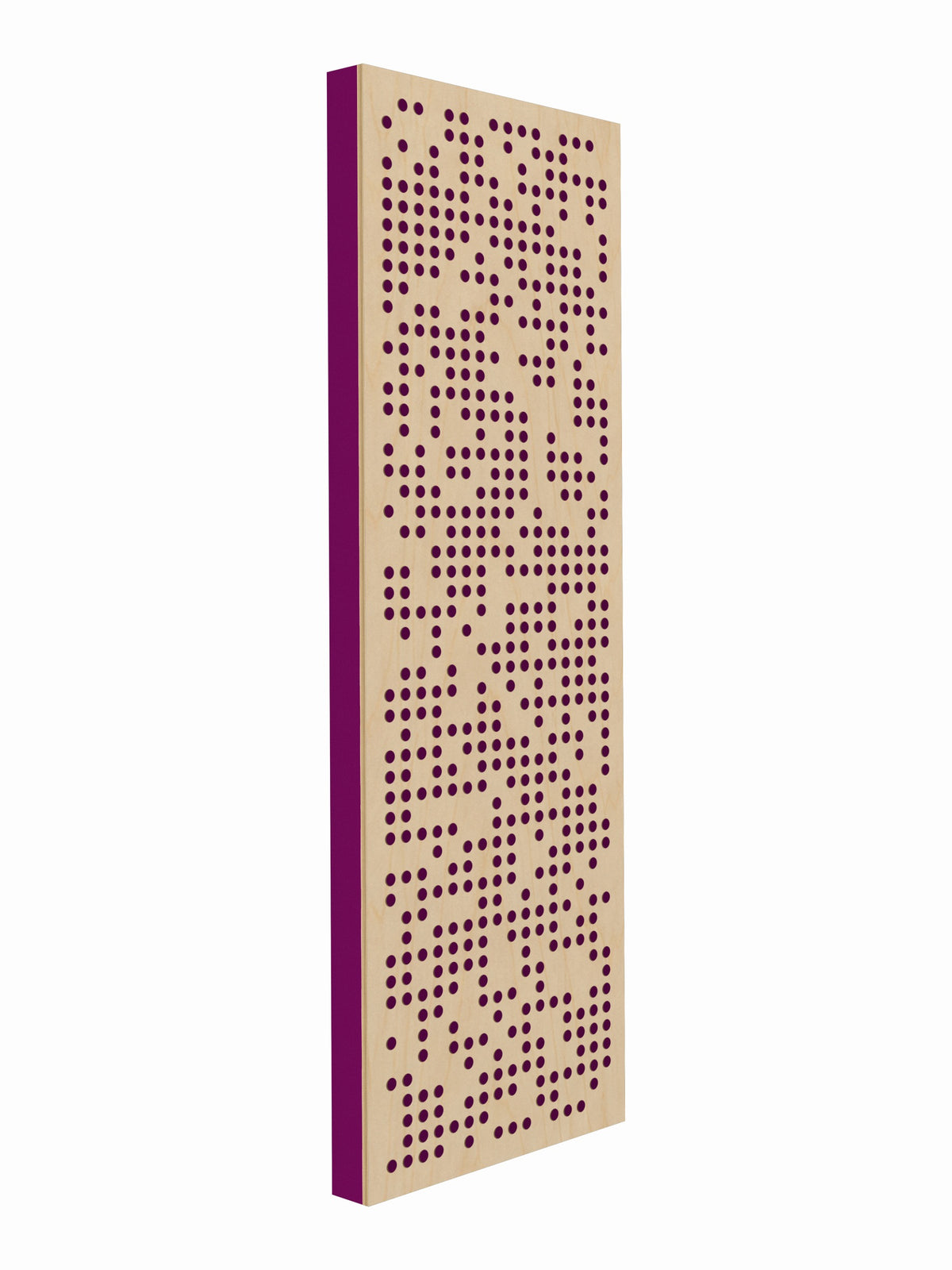 Pulse Scatter Face Mid / High Acoustic Panel - Bright - 2 x 6' - Orchid